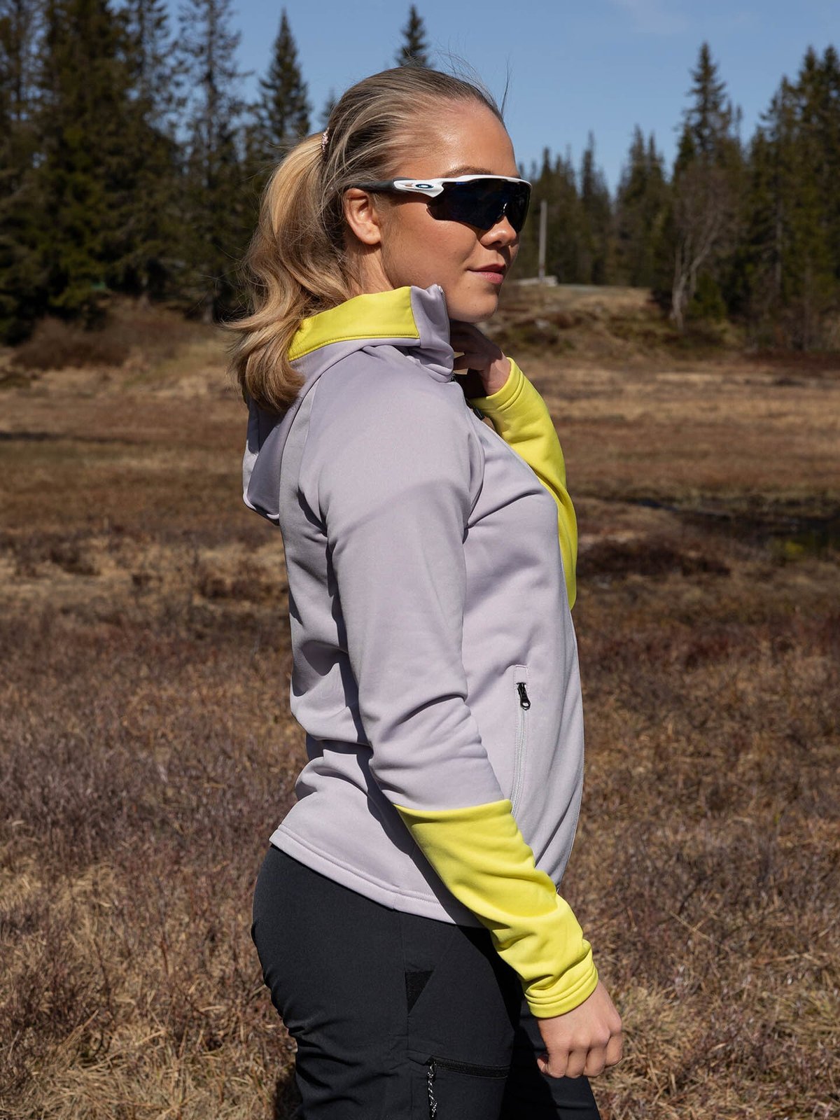 Peak Performance Rider Essentials Zip Hood Misty Lavender