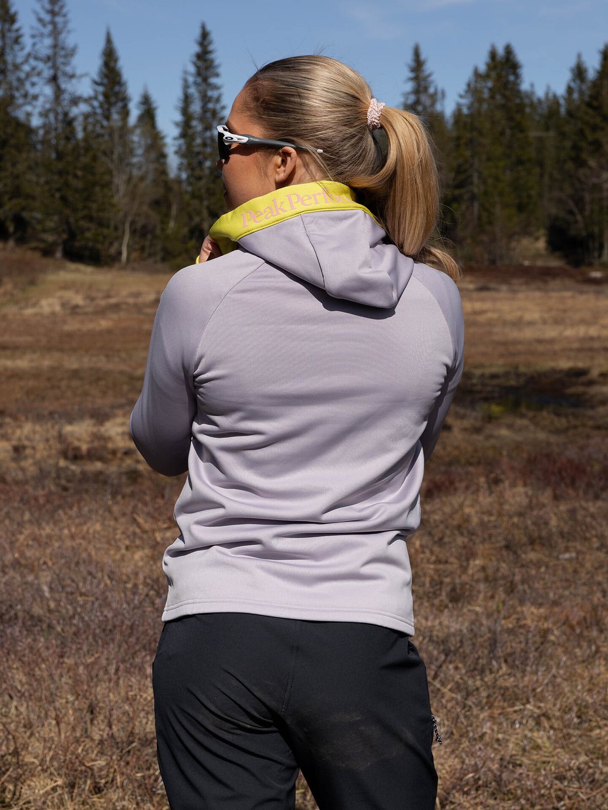 Peak Performance Rider Essentials Zip Hood Misty Lavender