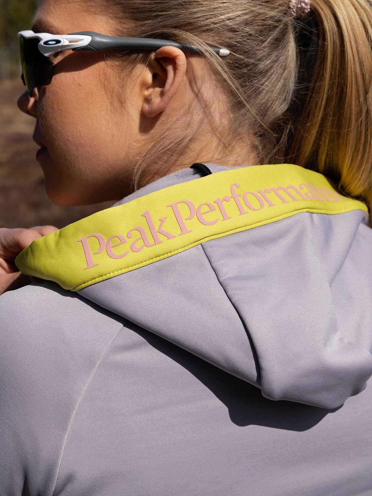 Peak Performance Rider Essentials Zip Hood Misty Lavender