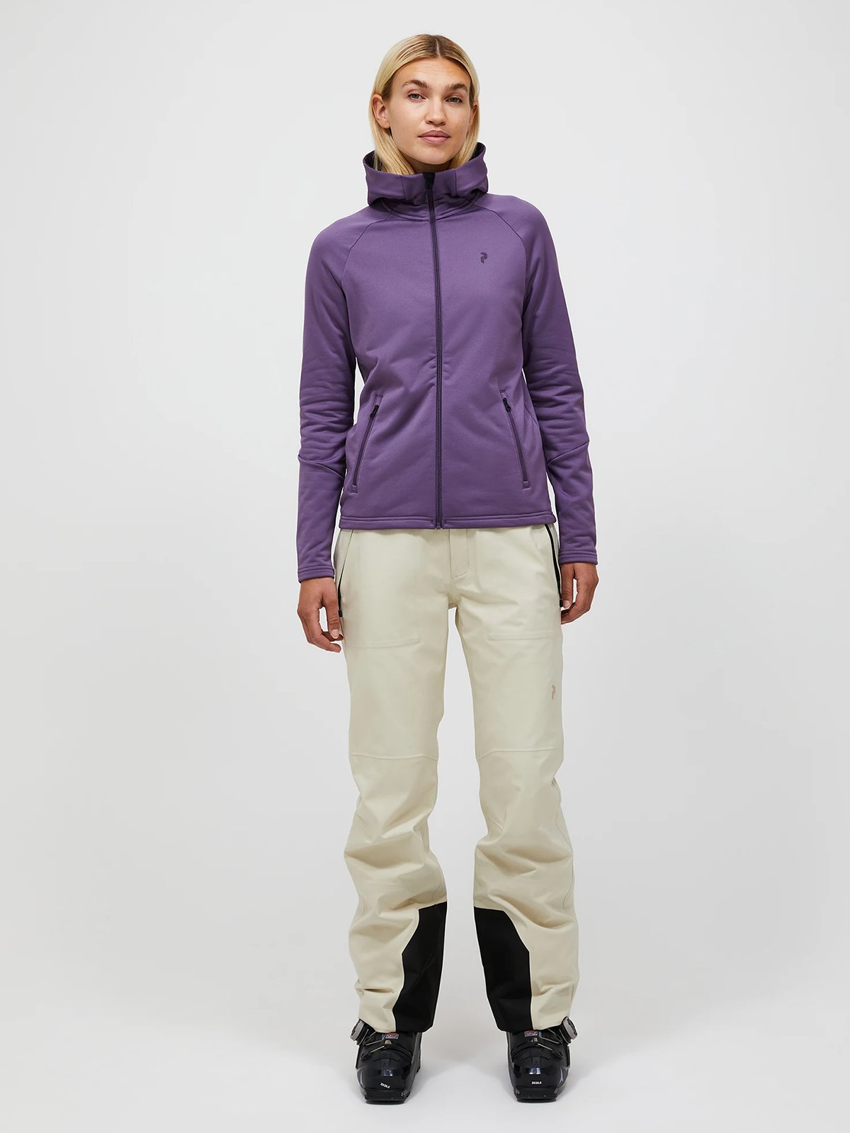 Peak Performance Rider Essentials Zip Hood Montana Grape