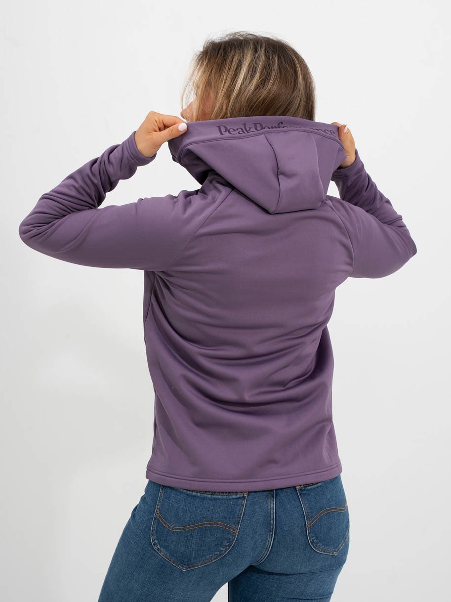 Peak Performance Rider Essentials Zip Hood Montana Grape