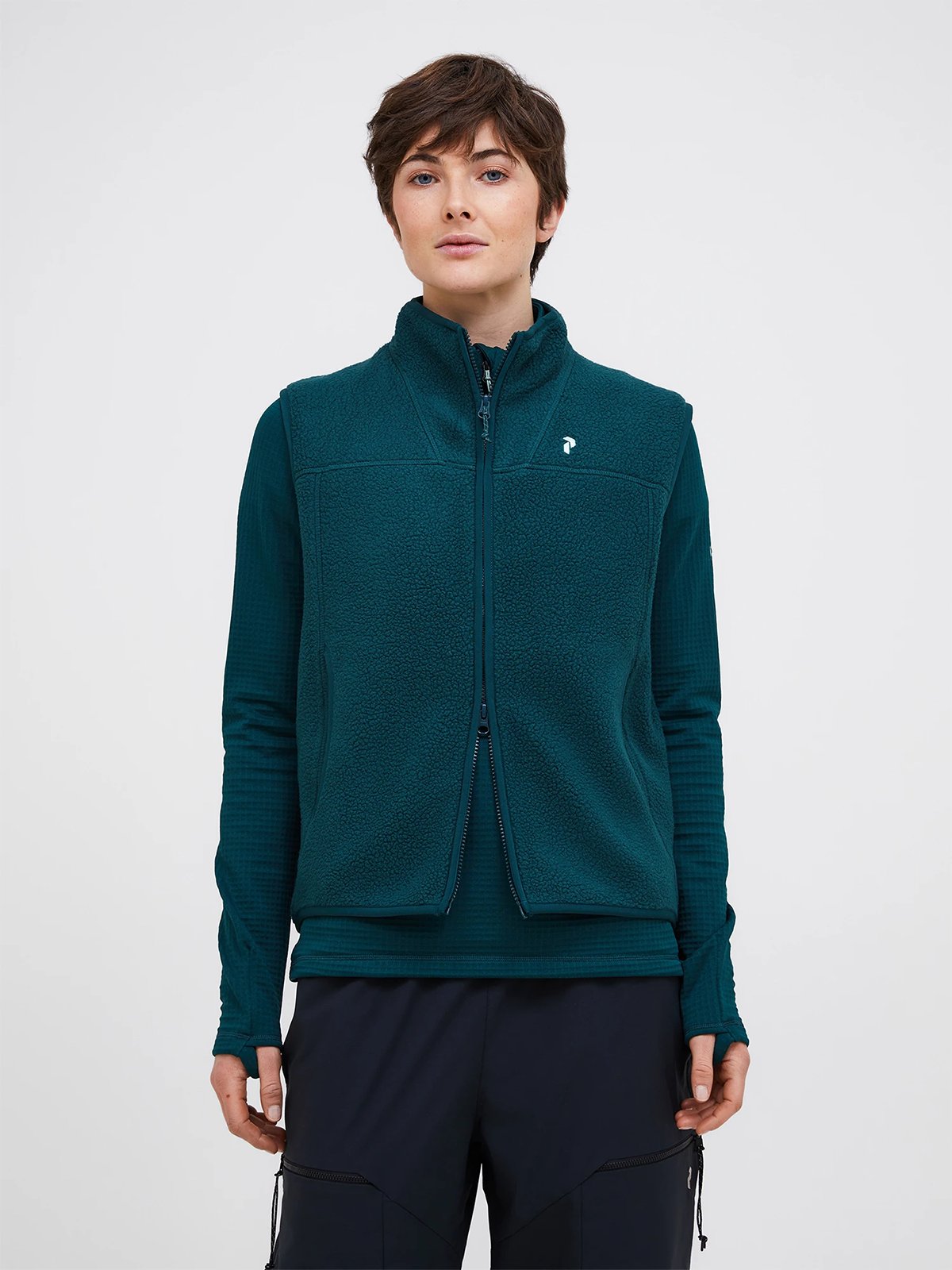 Peak Performance NatureRush Pile Vest Women Ponderosa Pine