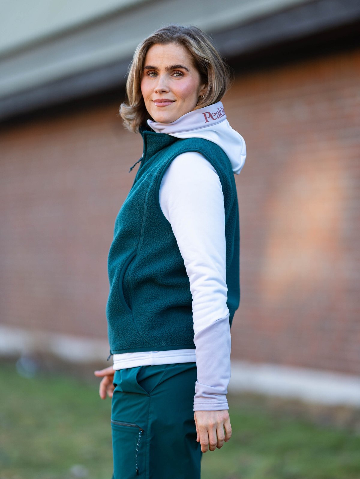 Peak Performance NatureRush Pile Vest Women Ponderosa Pine