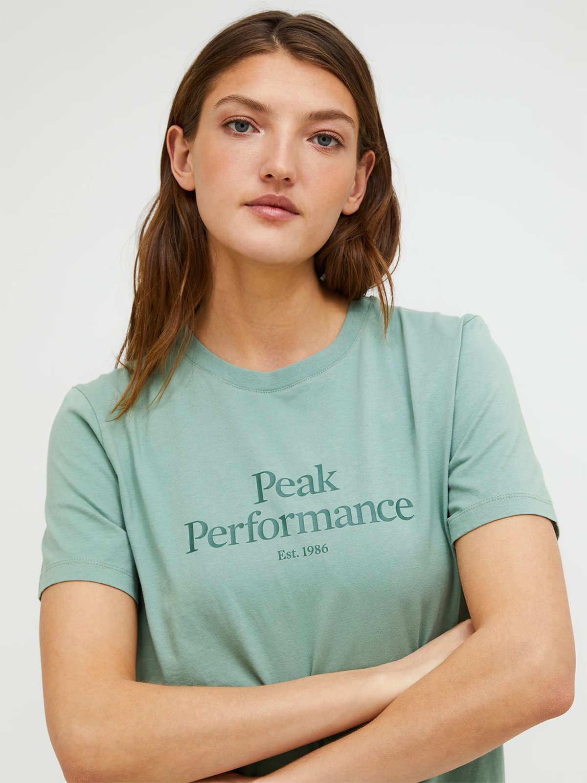 Peak Performance Original Tee Women Green Valley