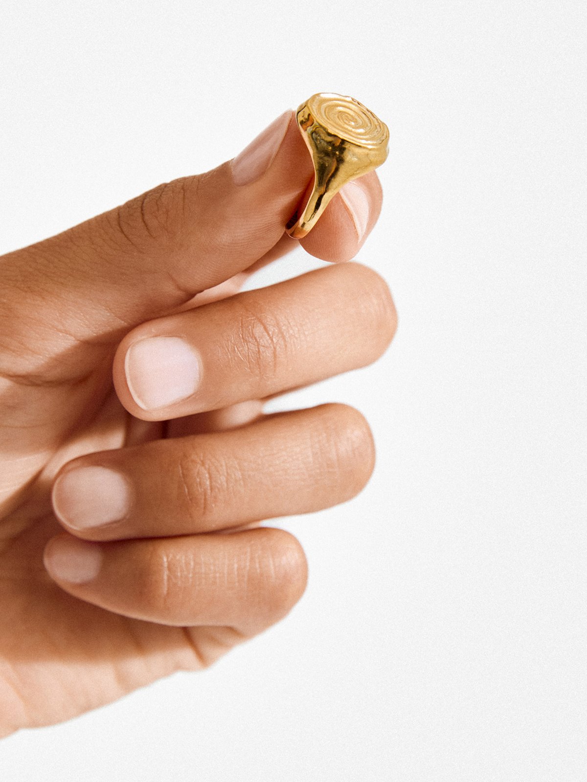 Pilgrim Air Ring Gold