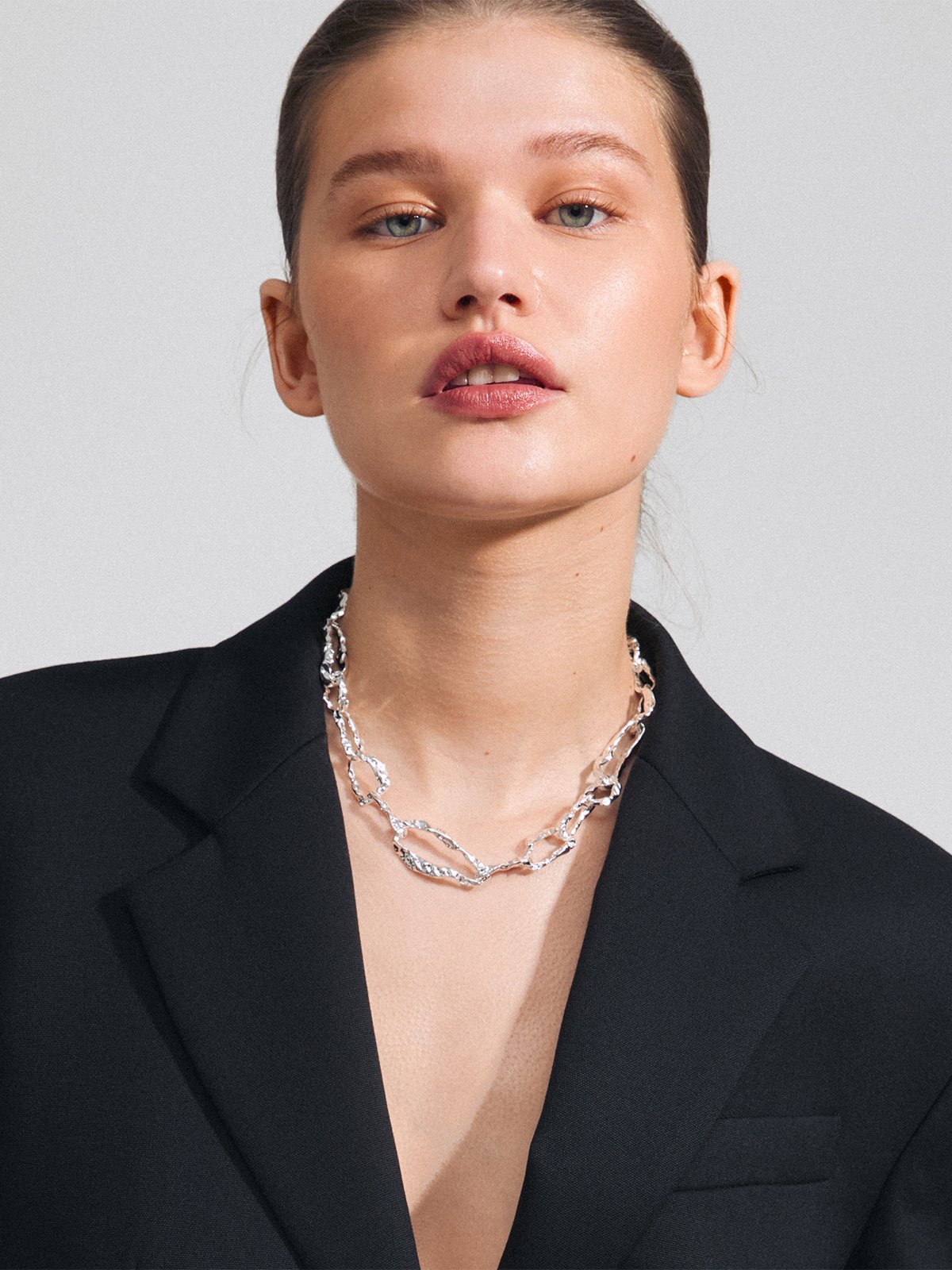 Pilgrim Believe Halskjede Sølvbelagt