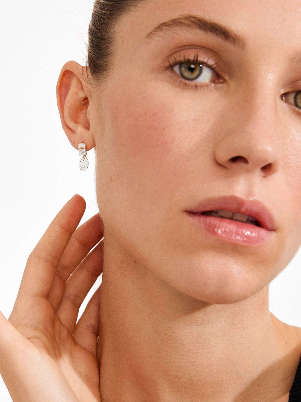 Pilgrim Fire Øredobber Silver