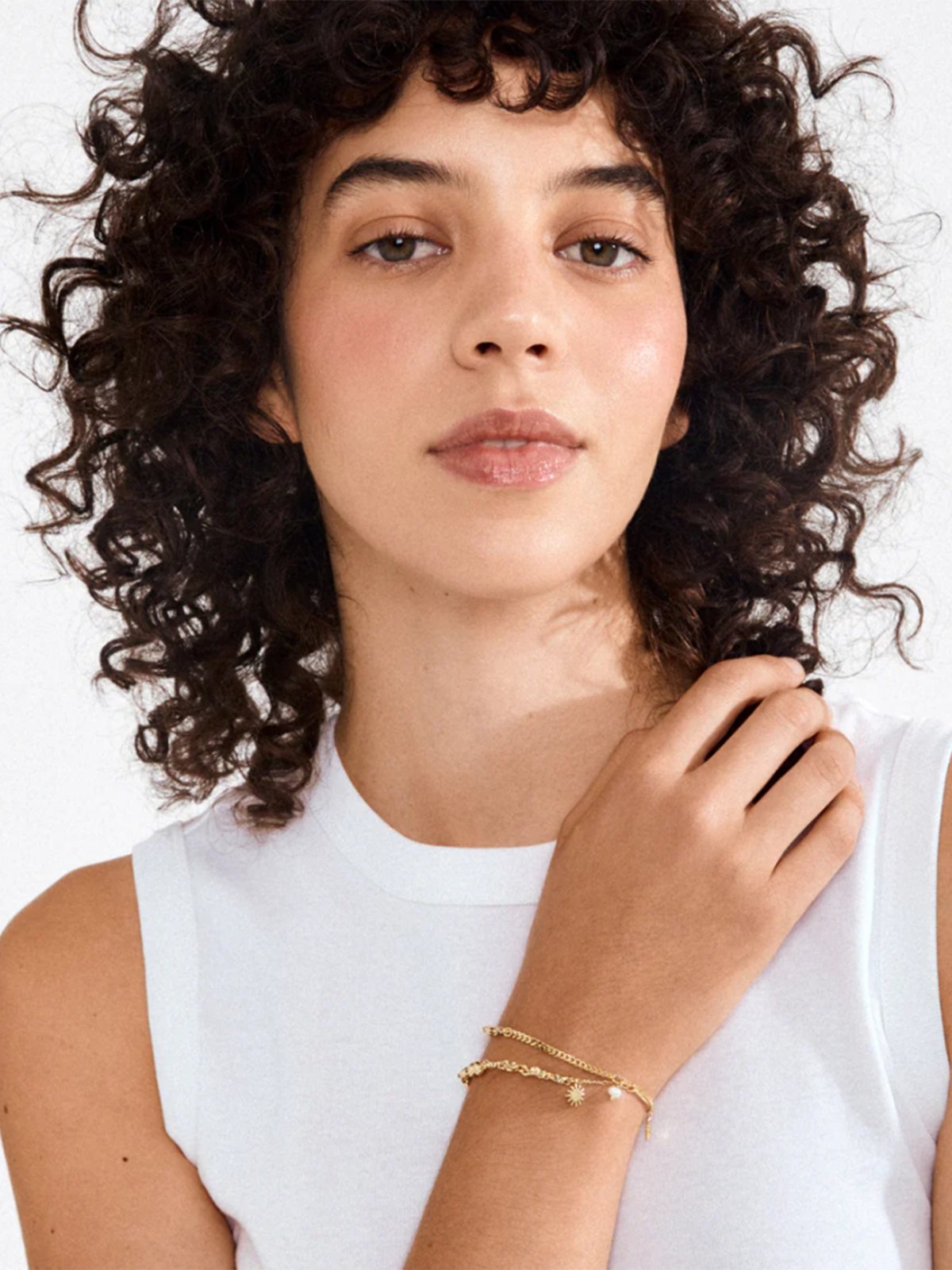 Pilgrim Prism Armbånd Gullbelagt