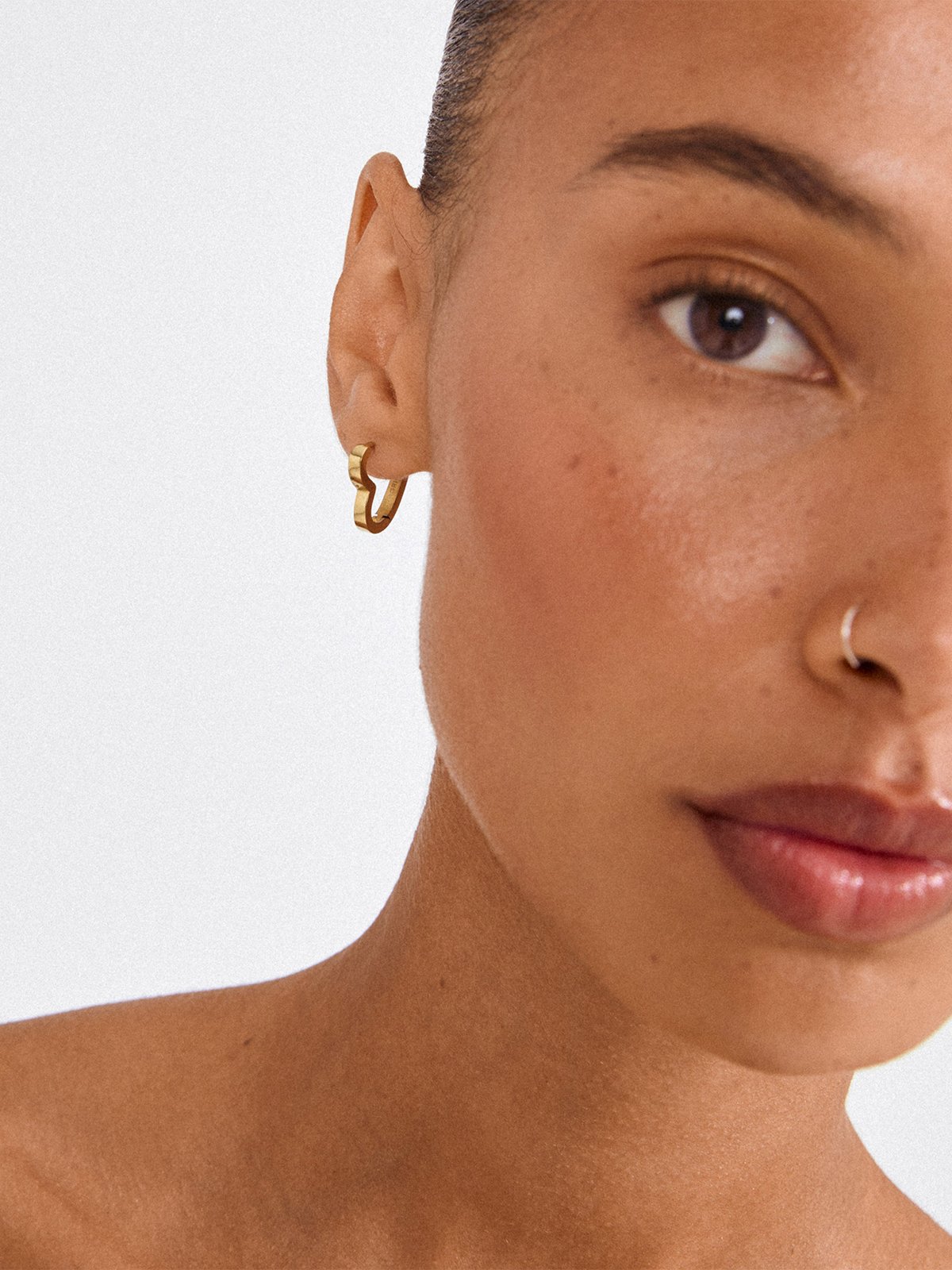 Pilgrim Ivarin Øredobber Gullbelagt