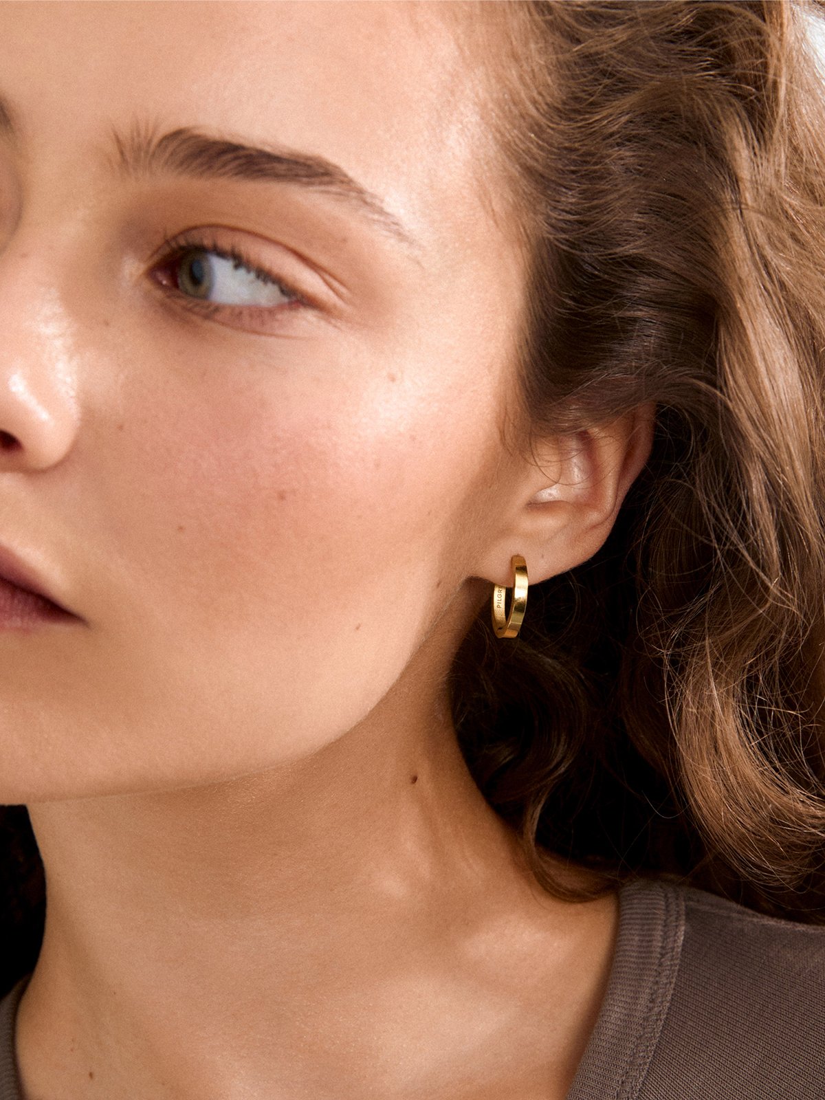 Pilgrim Kairoa Øredobber Gullbelagt