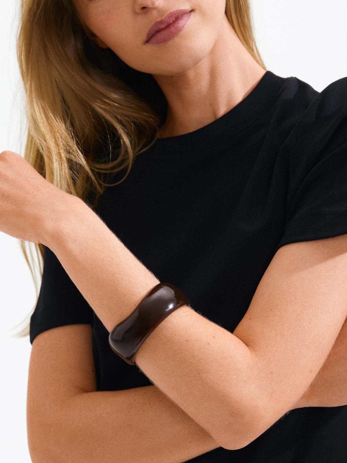 Pilgrim Aase Maxi Bangle Brun