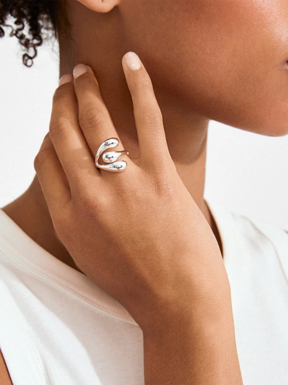 Pilgrim Jennings Ring Sølvbelagt