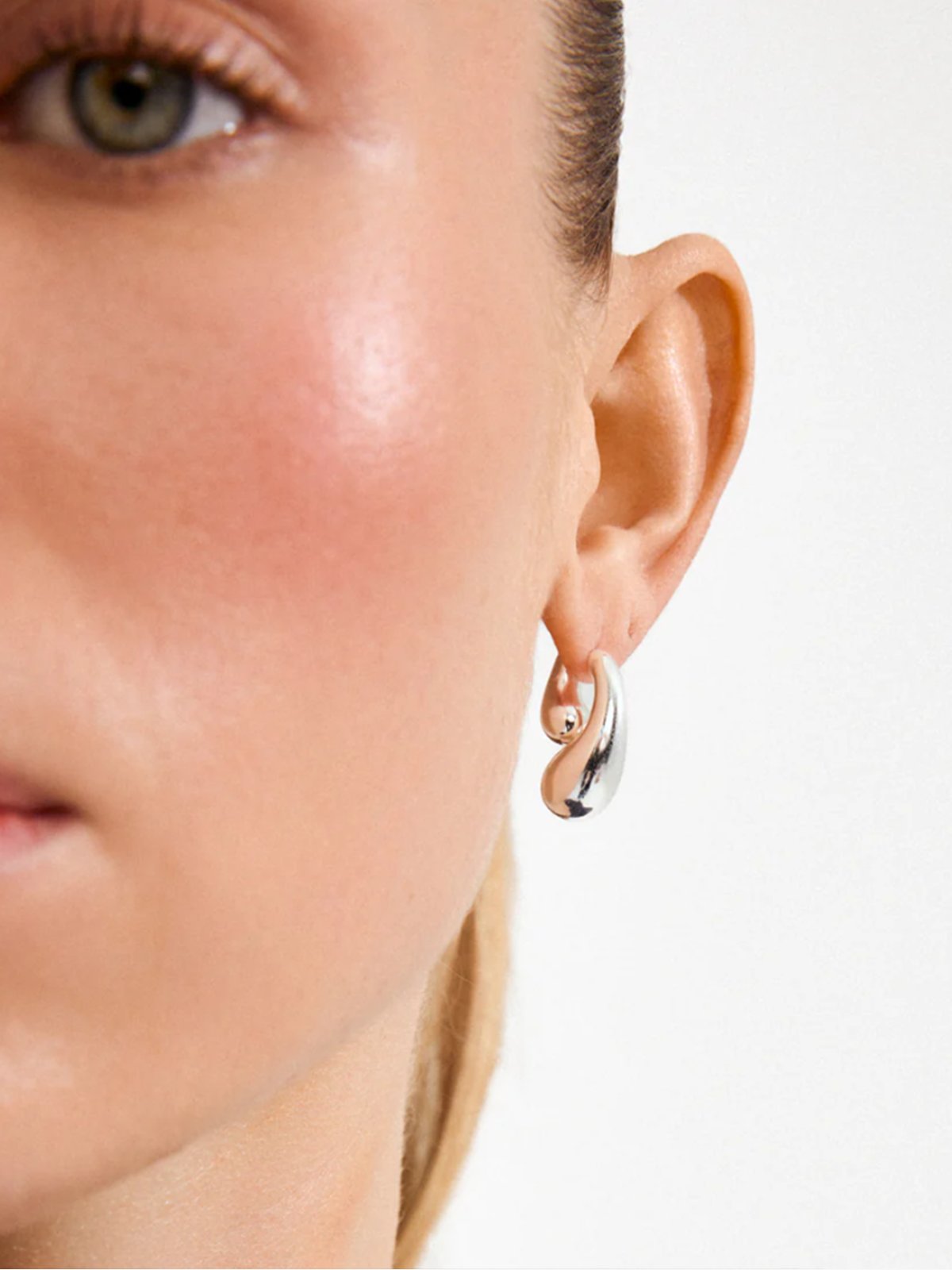 Pilgrim Jennings Øredobber Sølvbelagt