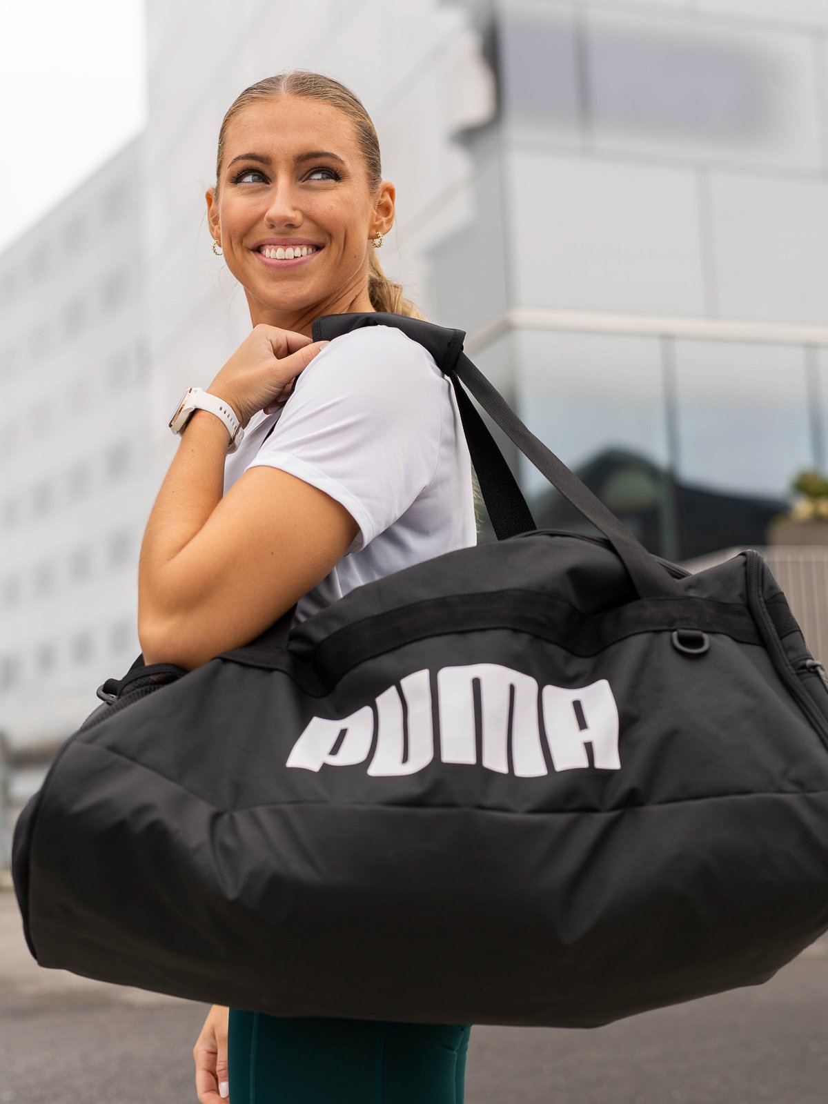 Puma Challenger Duffel Bag M Puma Black