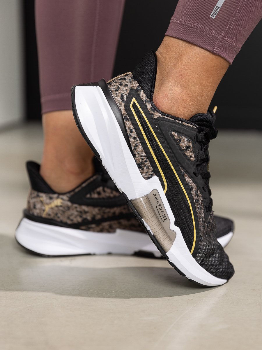 Puma PWRFrame TR Safari Glam Puma Black / Desert Tan