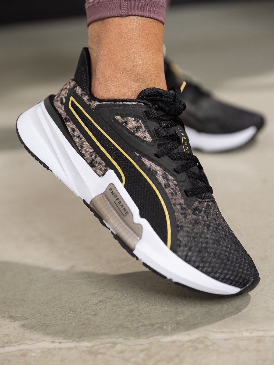 Puma PWRFrame TR Safari Glam Puma Black / Desert Tan