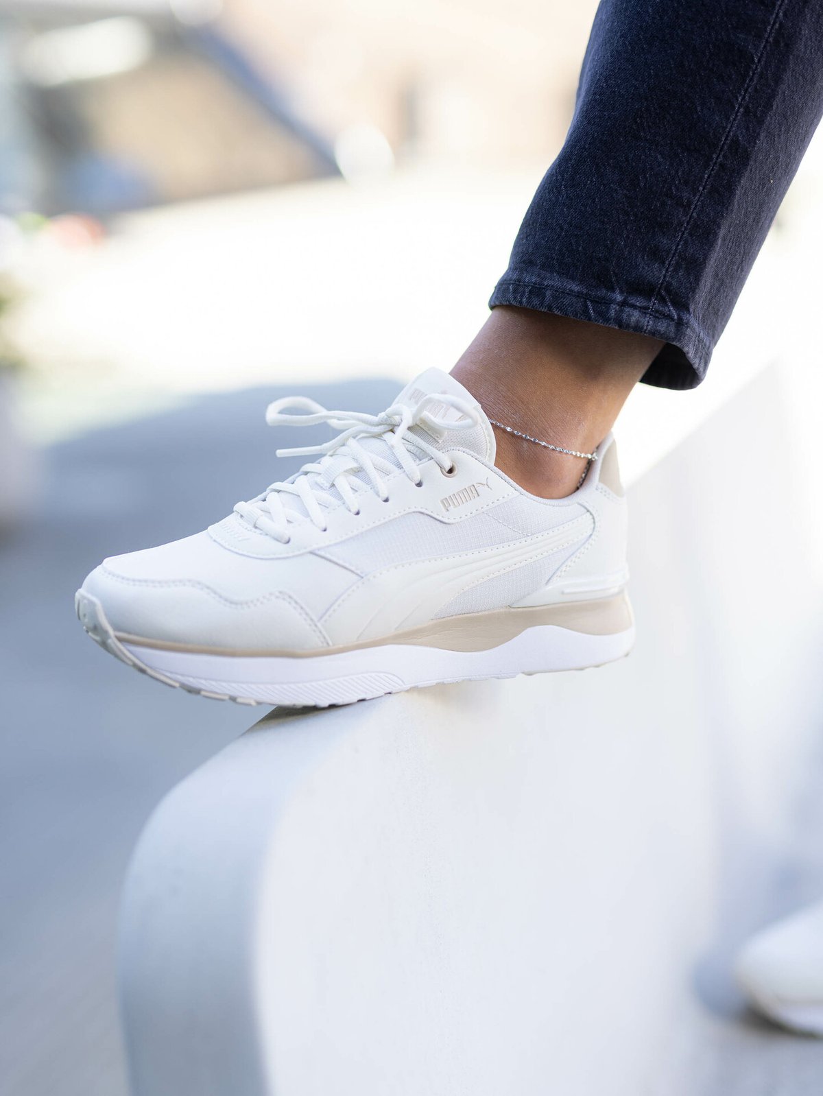 Puma R78 Voyage - Beige | Getinspired.no