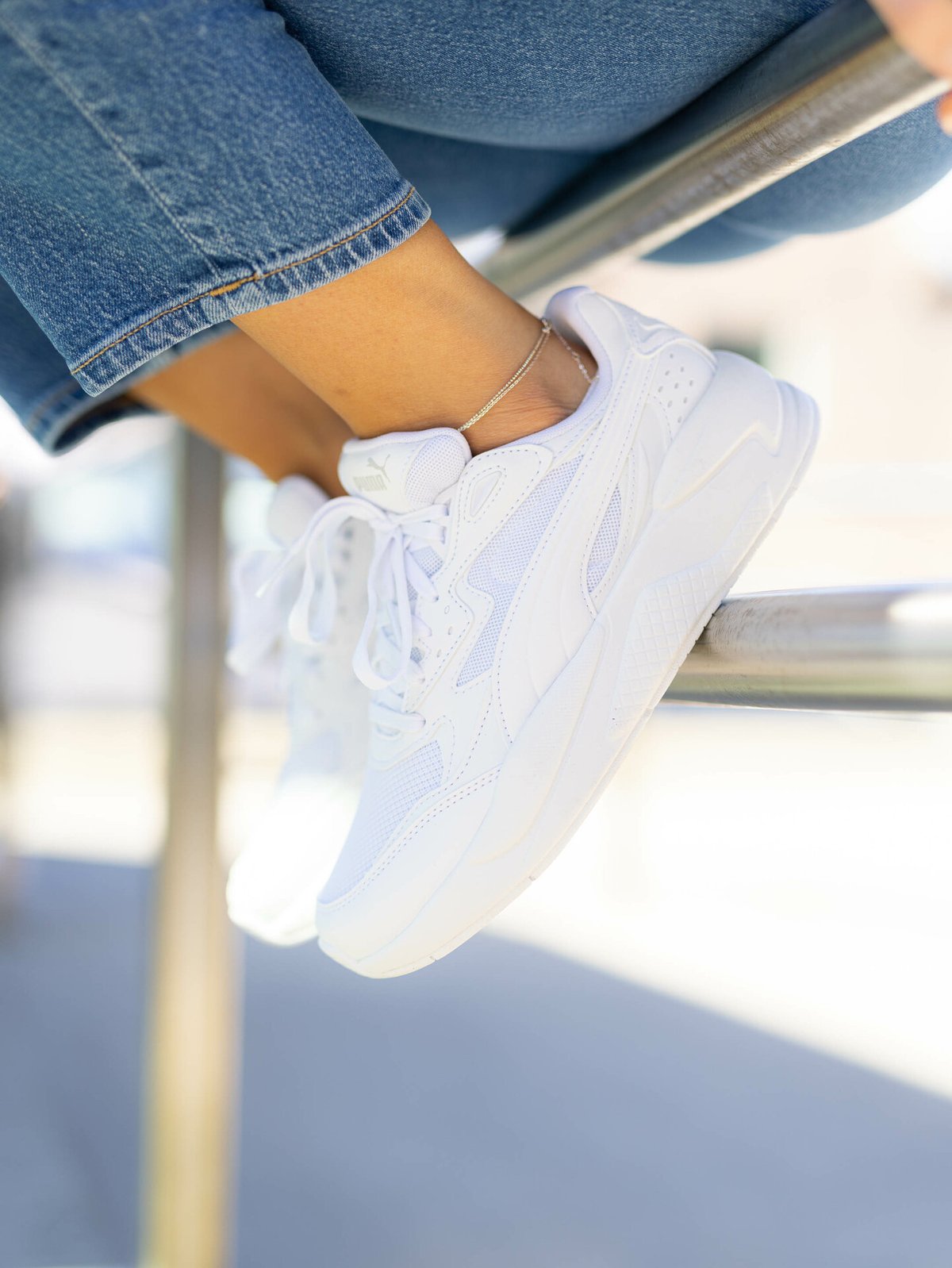 Puma X-Ray Speed Puma White-Puma White-Gray Violet