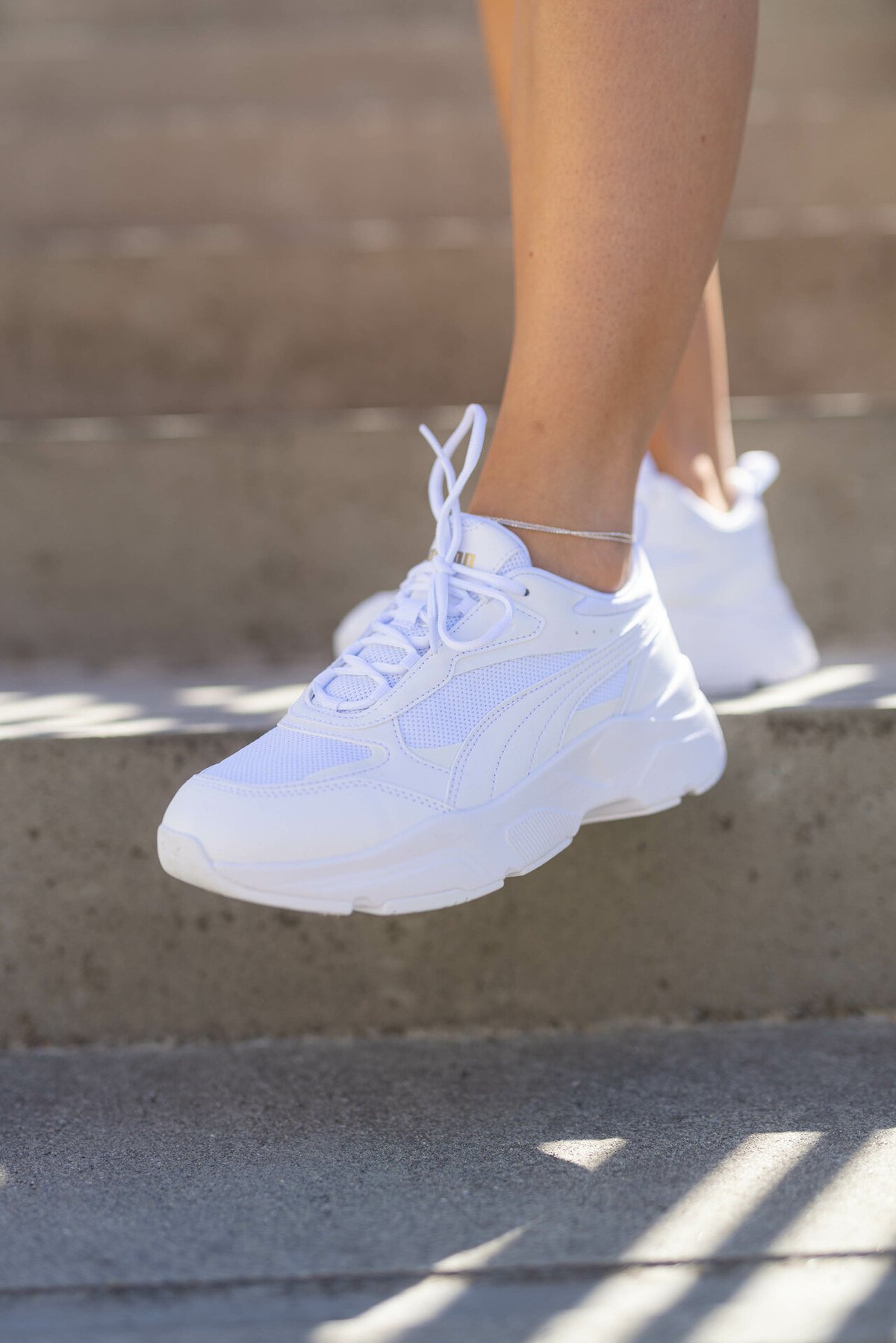 Puma Cassia Puma White-Puma White-Puma Team Gold