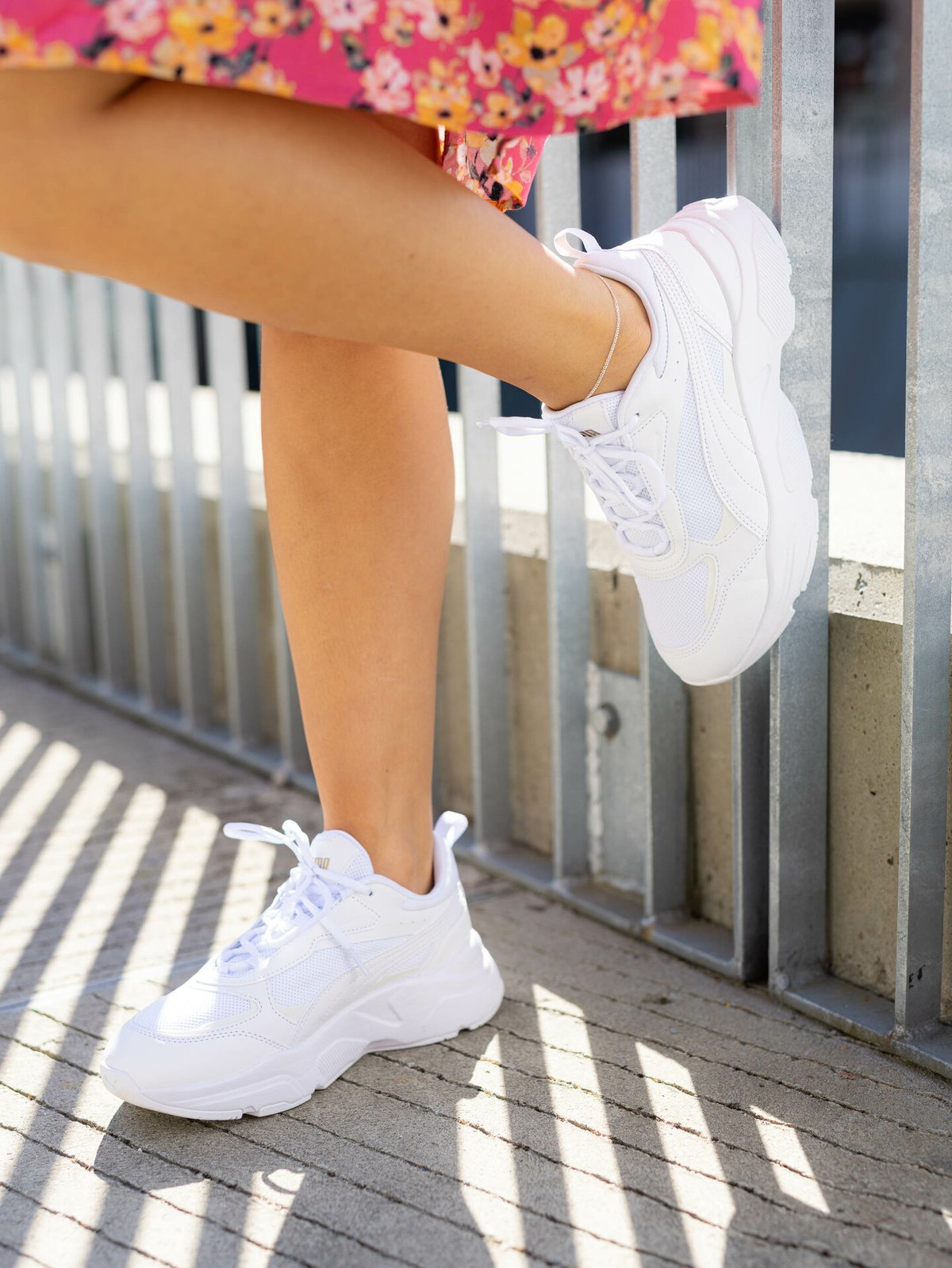 Puma Cassia Puma White-Puma White-Puma Team Gold
