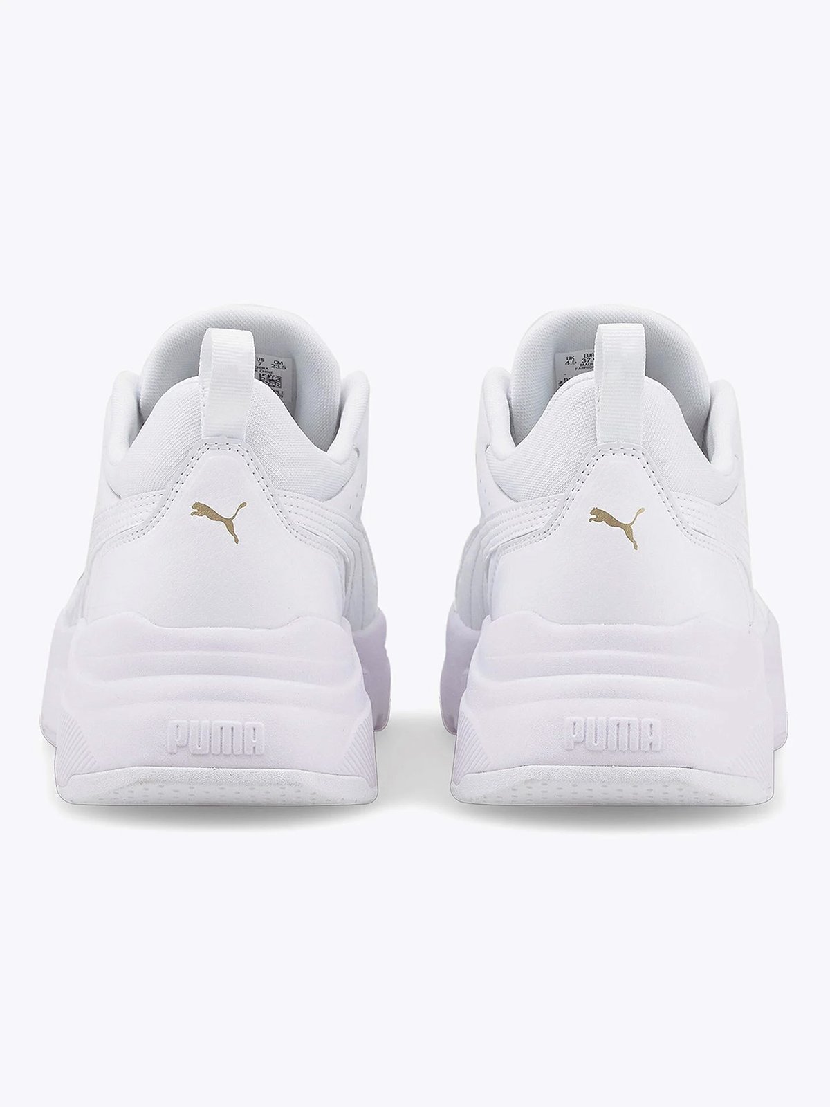 Puma Cassia Puma White-Puma White-Puma Team Gold