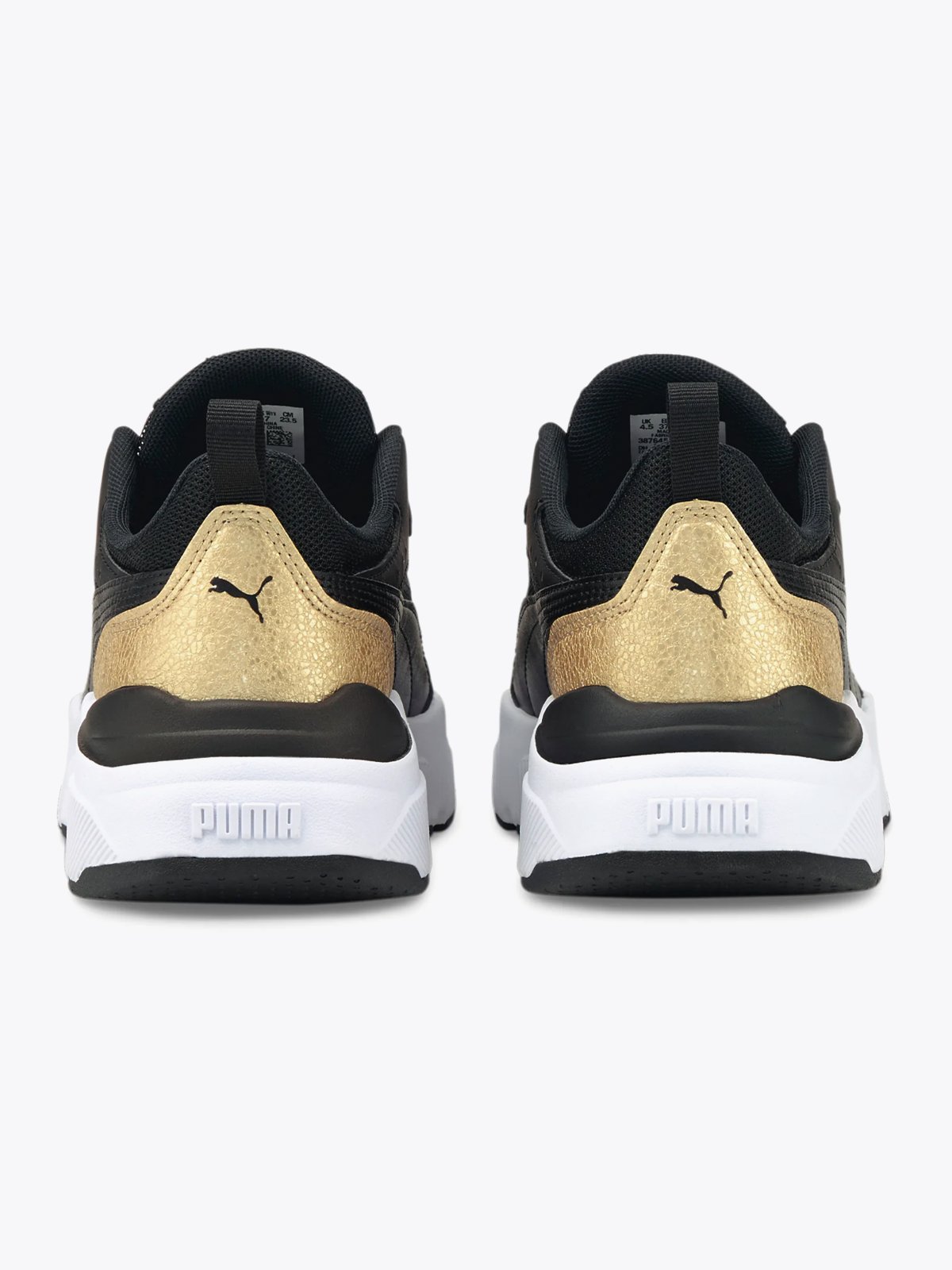 Puma Cassia Distressed Puma Black-Puma Black-Puma Team Gold