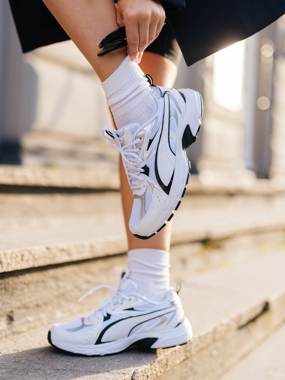 Puma Milenio Tech Puma White / Puma Black / Puma Silver