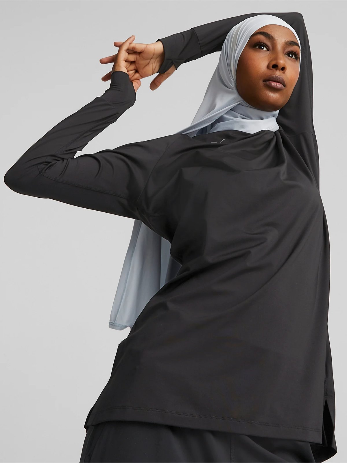 Puma Modest Activewear Long Sleeve Puma Black