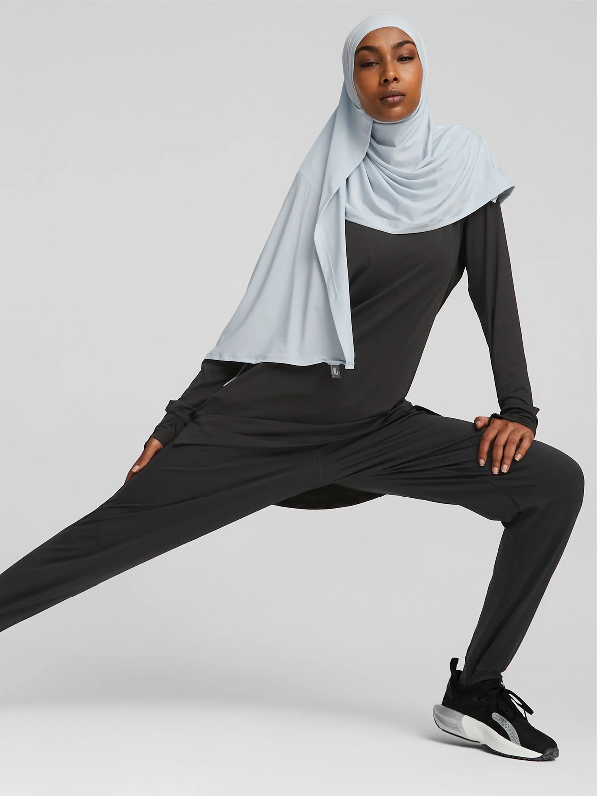 Puma Modest Activewear Long Sleeve Puma Black