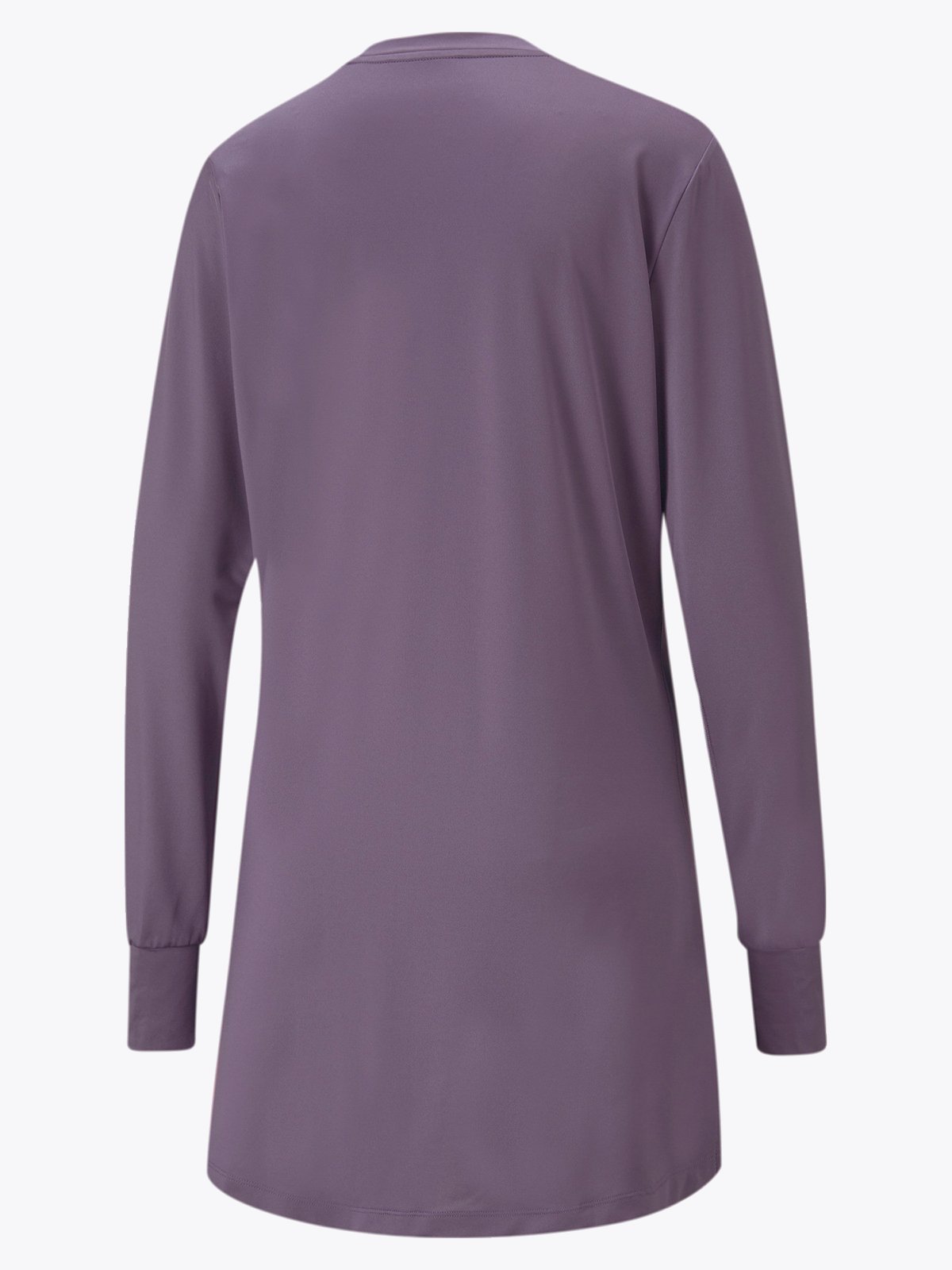 Puma Modest Activewear Long Sleeve Purple Charcoal