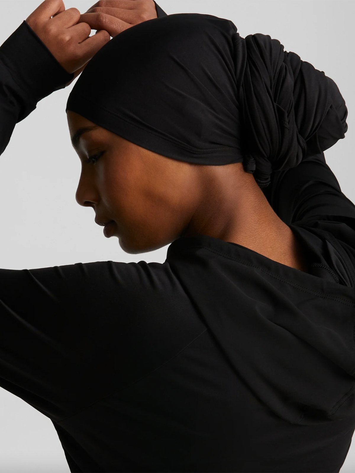 Puma Modest Activewear HoodJab Puma Black