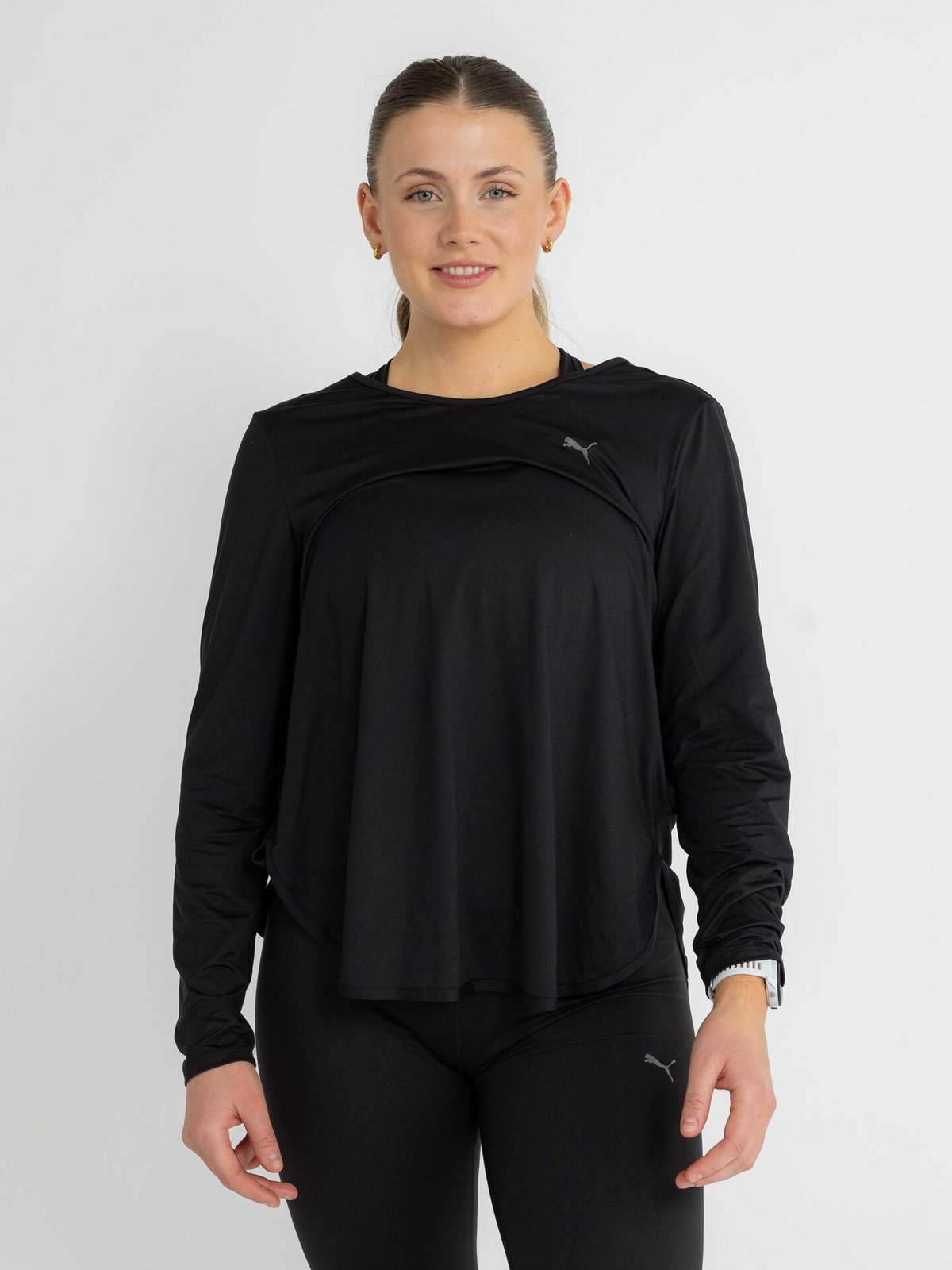 Puma Studio Yogini Lite Long Sleeve Puma Black