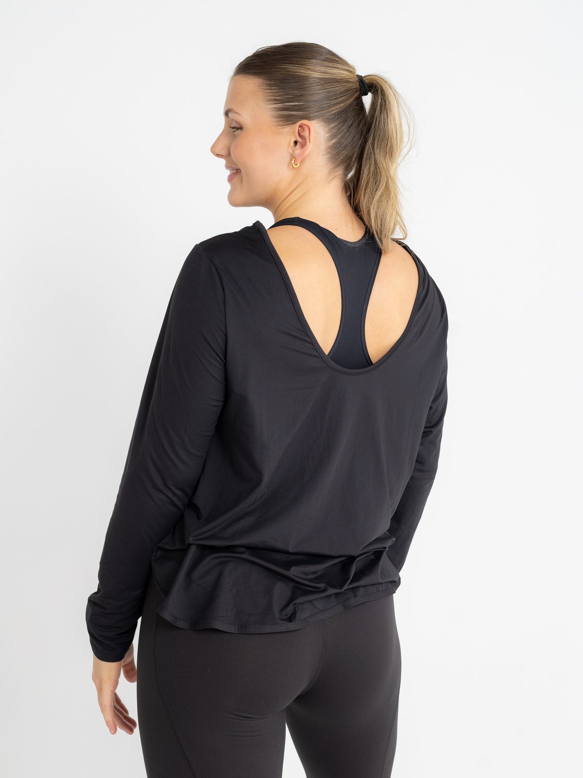 Puma Studio Yogini Lite Long Sleeve Puma Black