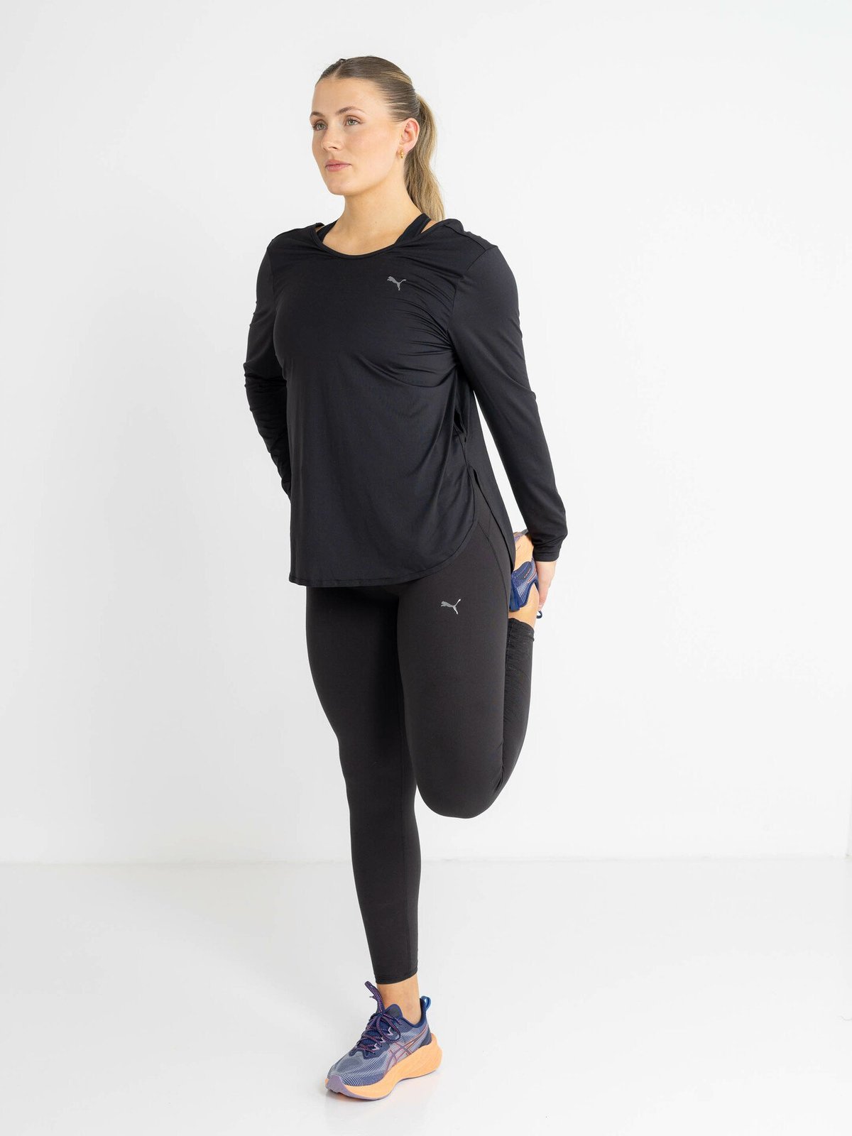 Puma Studio Yogini Lite Long Sleeve Puma Black