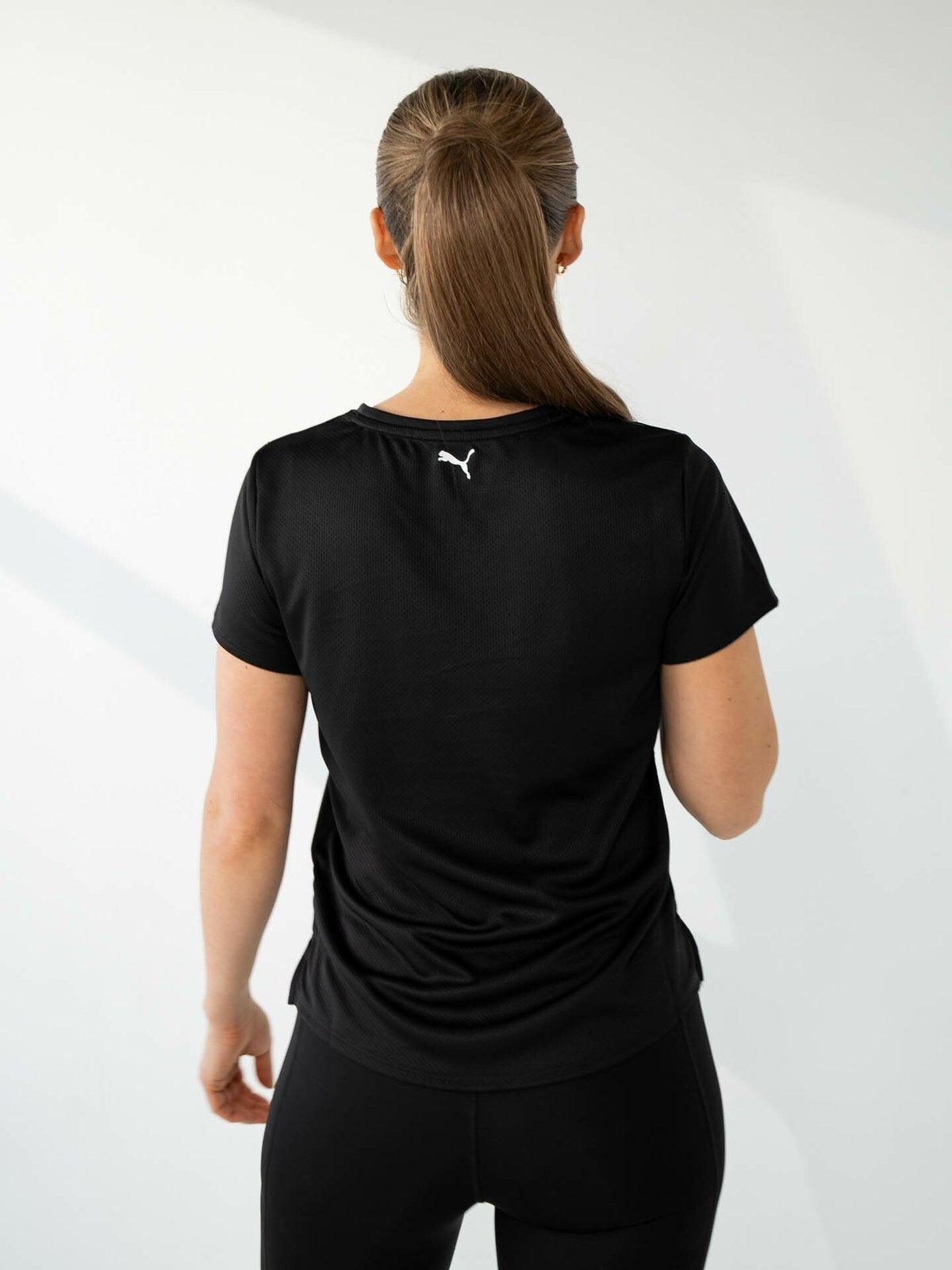 Puma Fit Logo Ultrabreathe Tee Black