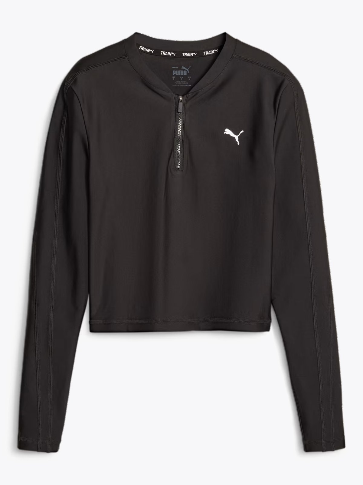 Puma Fit Eversculpt 1/4 Zip Black