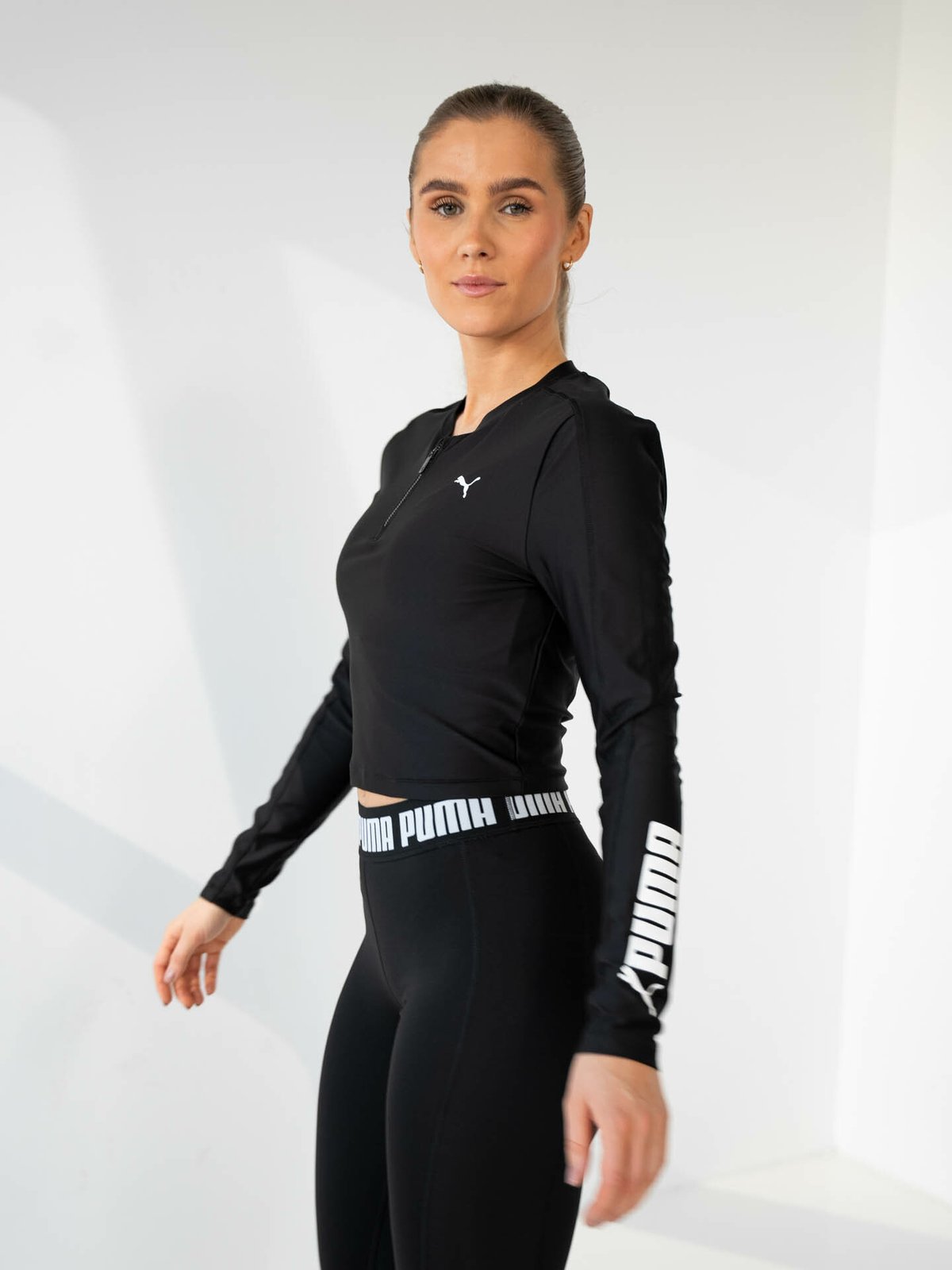 Puma Fit Eversculpt 1/4 Zip Black