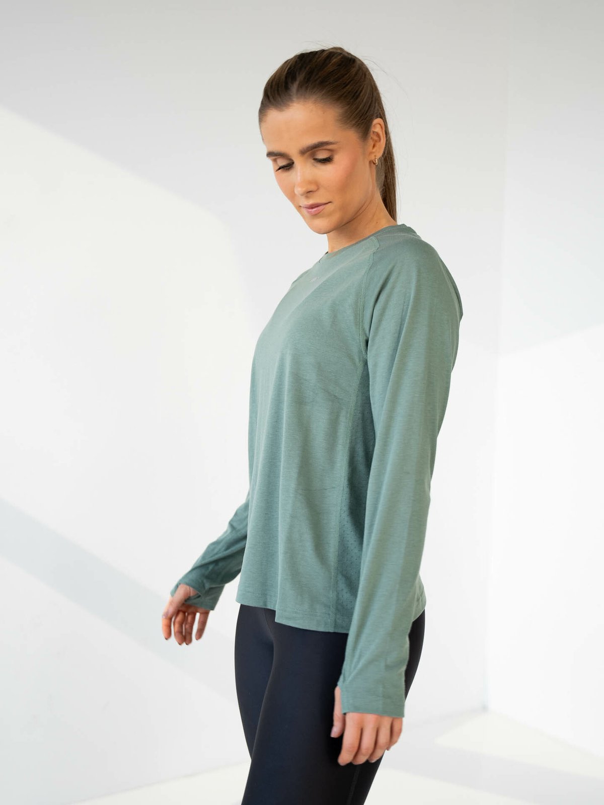 Puma Run Long Sleeve EE Grønn