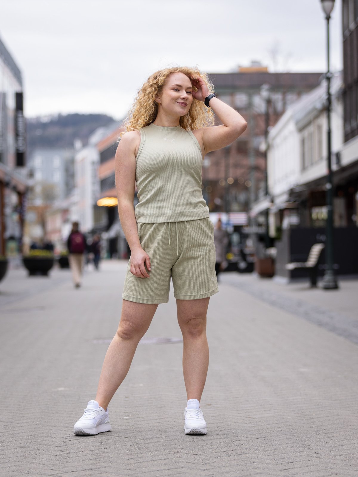 Puma Her Tank Top Spring Moss