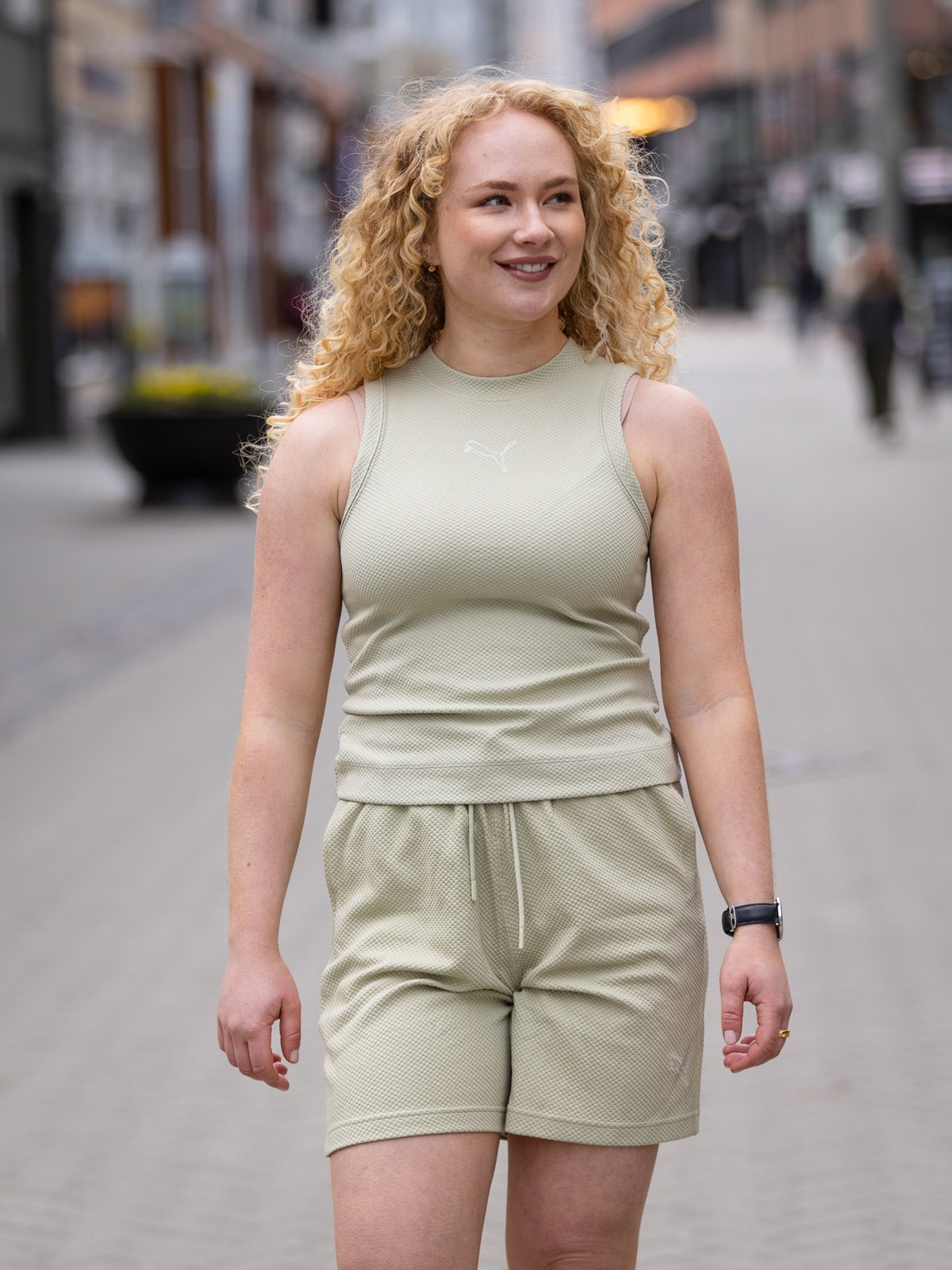 Puma Her Tank Top Spring Moss