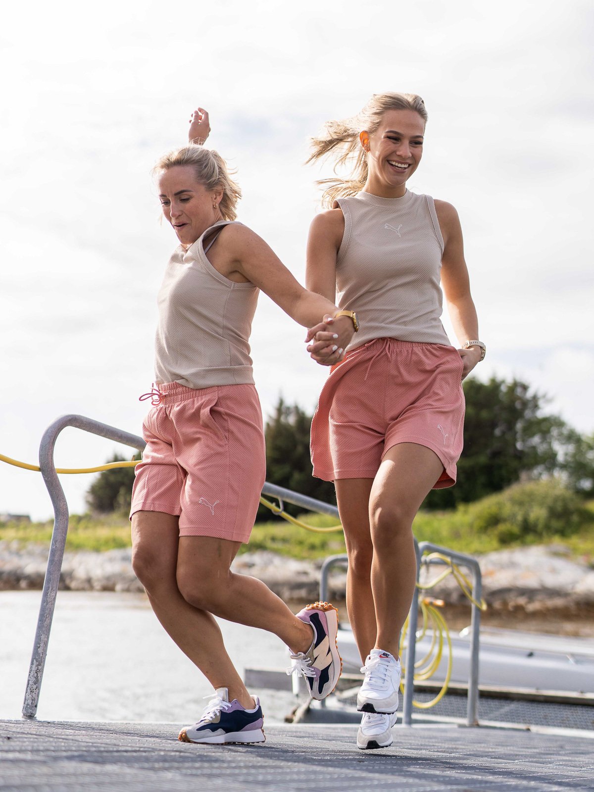 Puma Her 7" High Waist Shorts Rosette