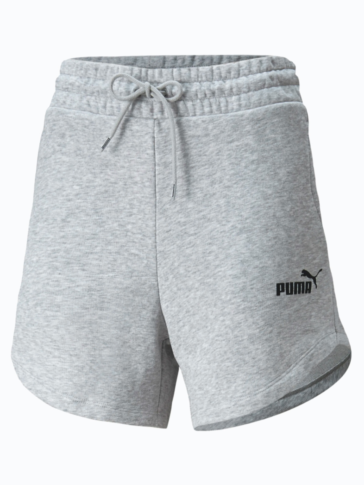 Puma Ess 5" High Waist Shorts TR Light Gray Heather
