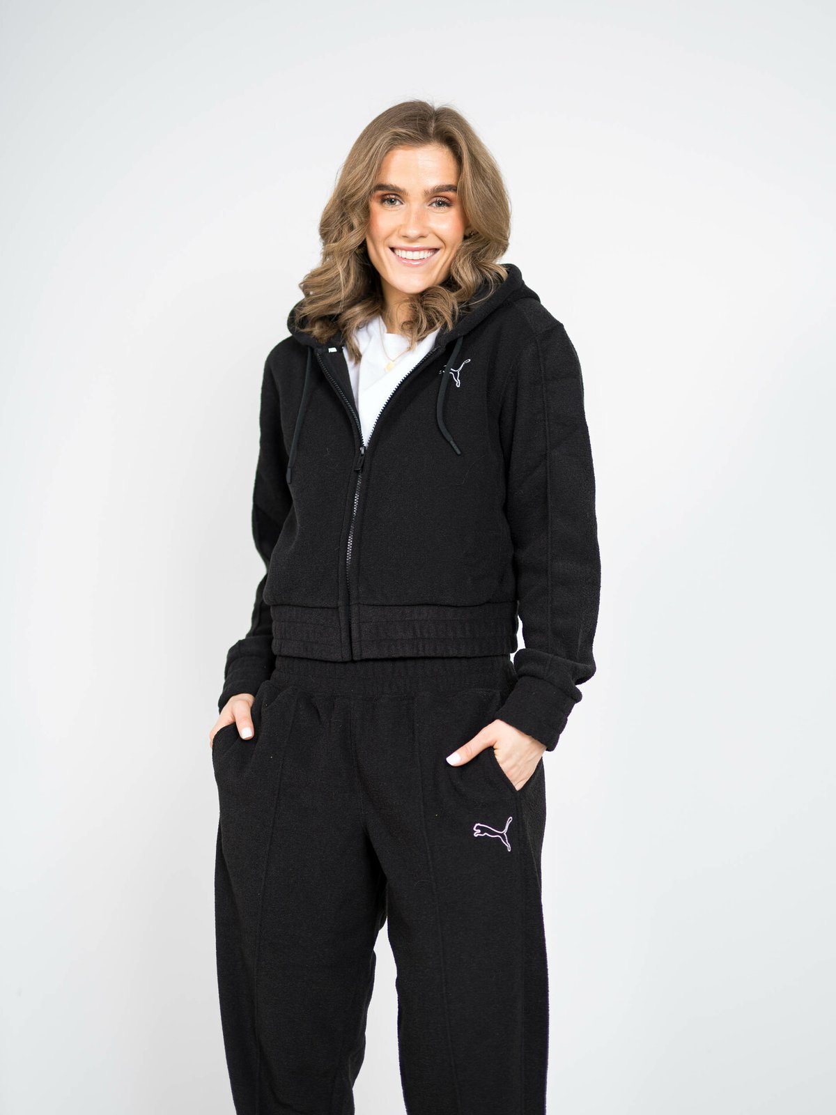 Puma HER Winterized Full Zip Hoodie Puma Black