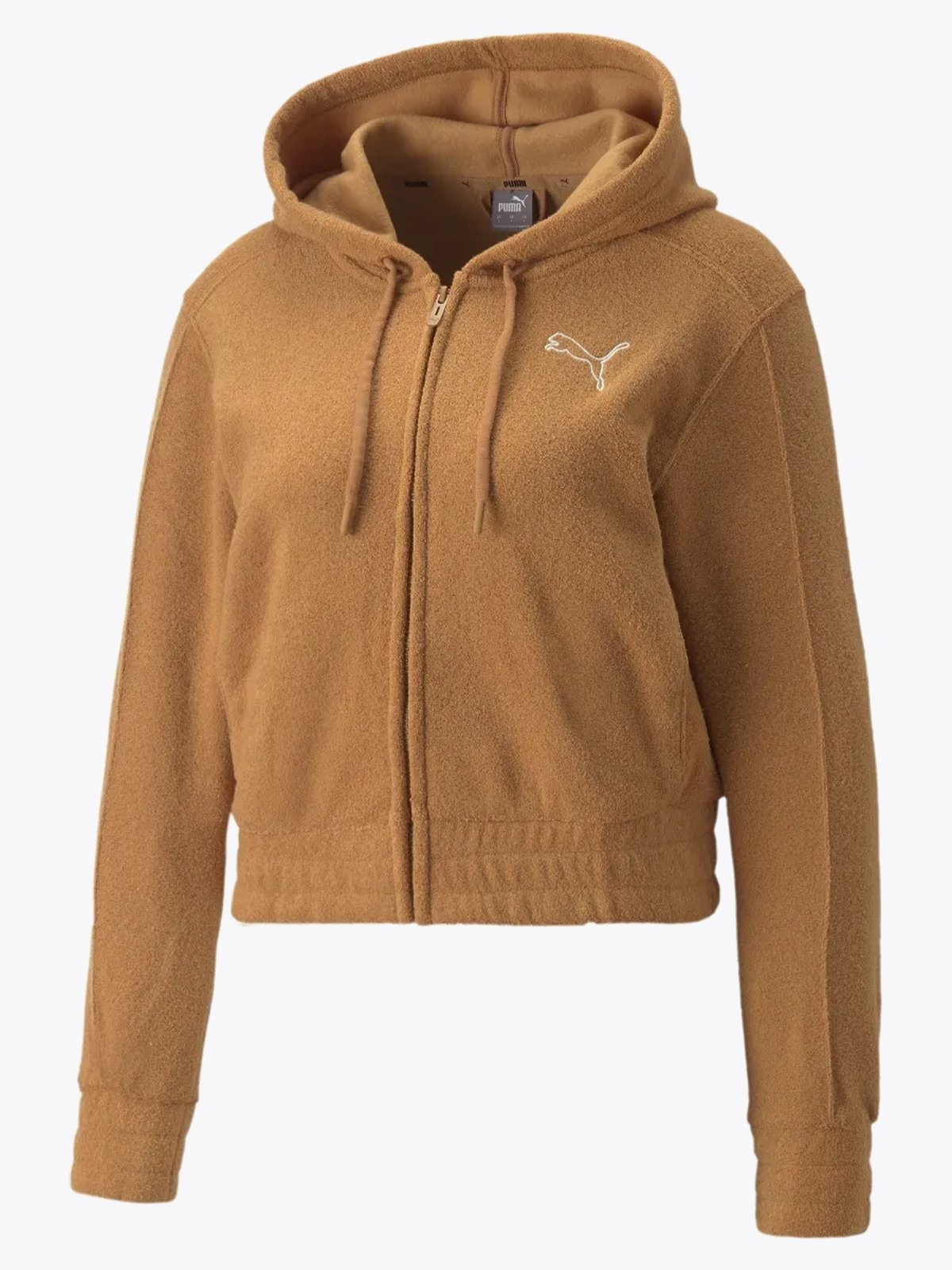 Puma HER Winterized Full Zip Hoodie Desert Tan