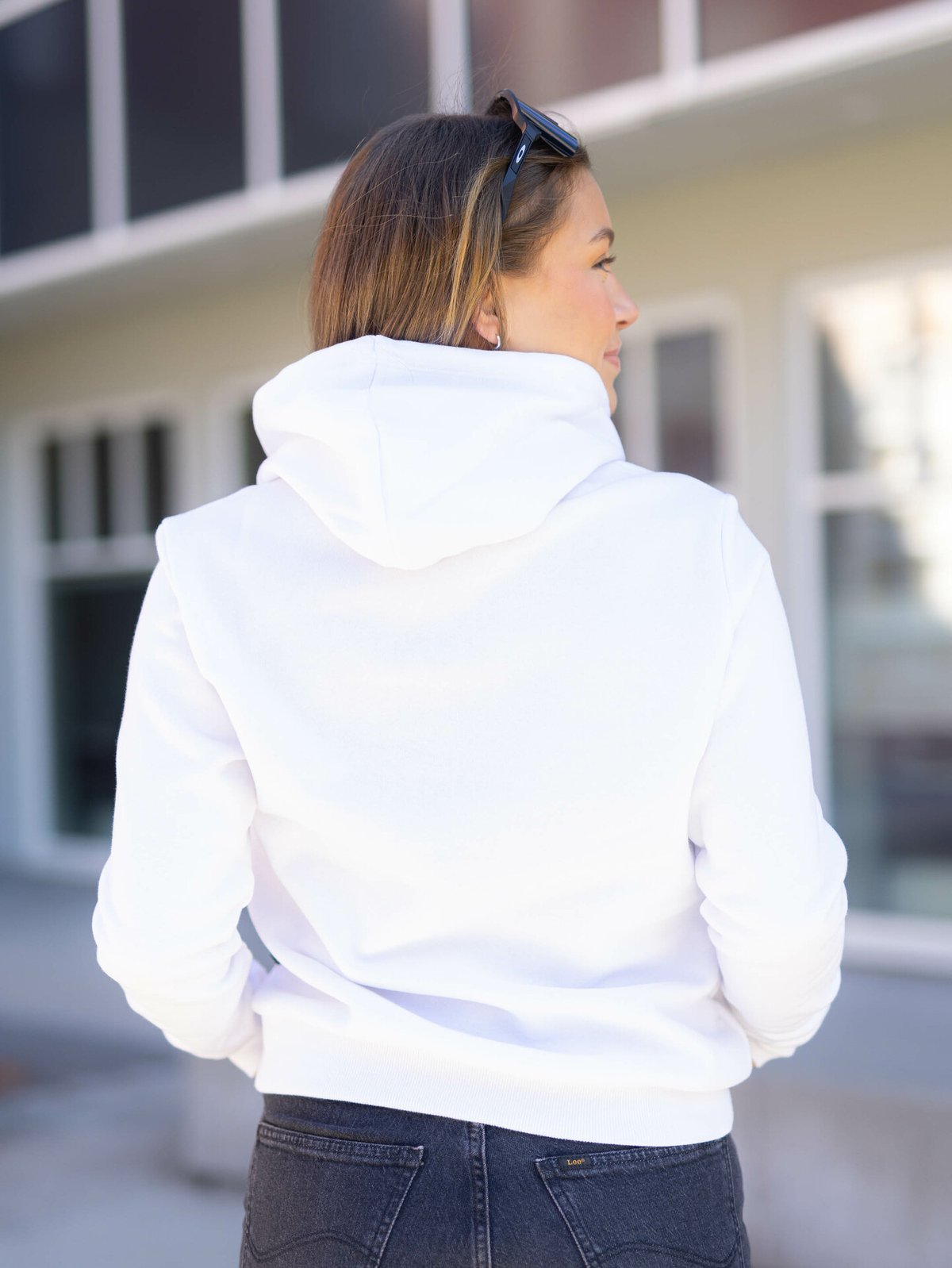 Puma Essentials Logo Hoodie Fleece Puma White
