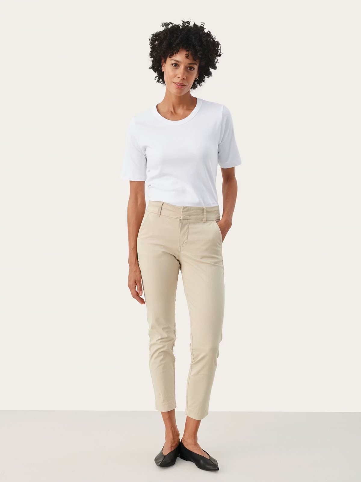 Part Two Soffys Pant White Pepper