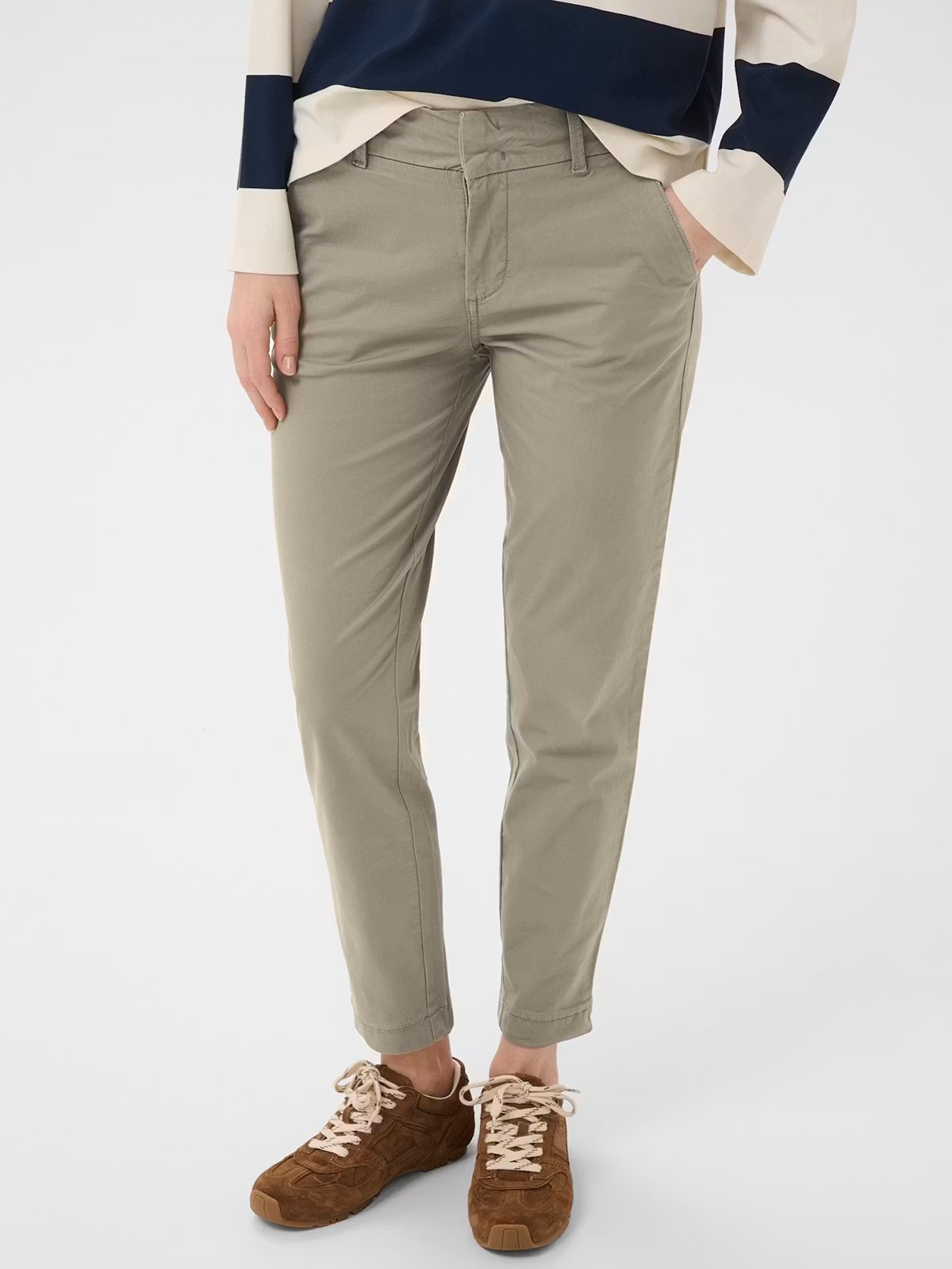 Part Two Soffys Pant Vetiver / Green