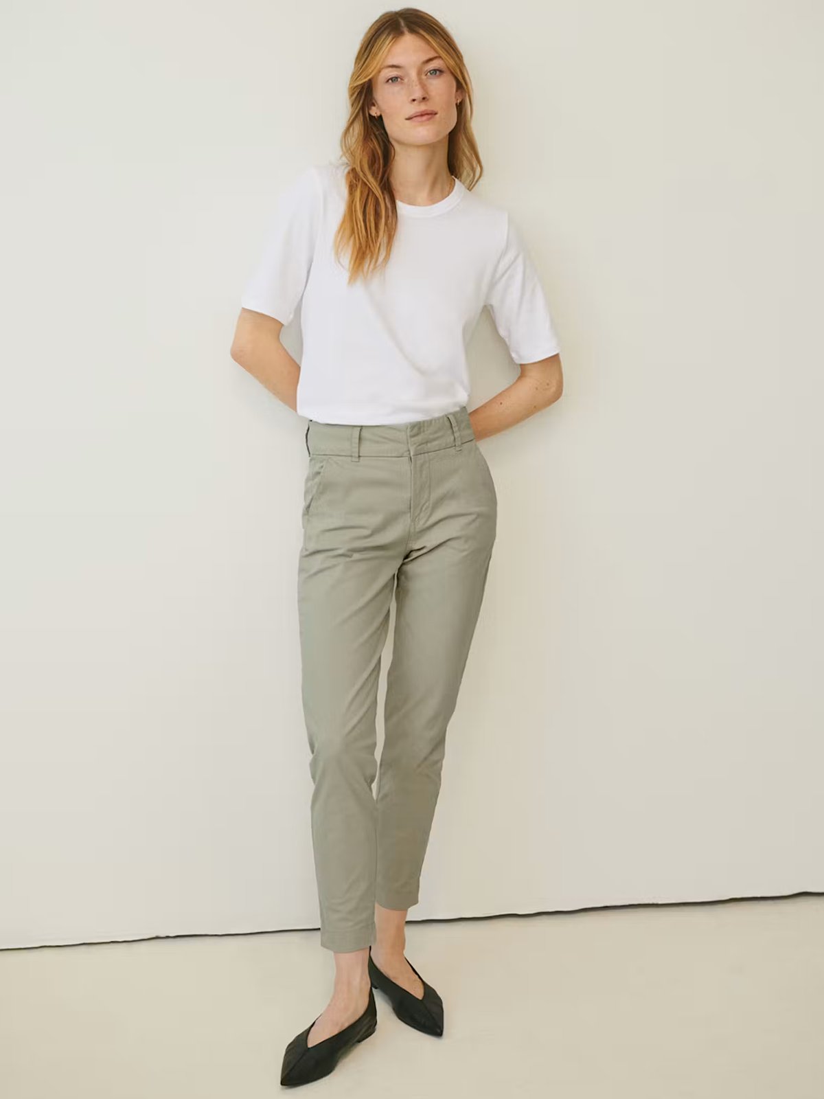 Part Two Soffys Pant Vetiver / Green
