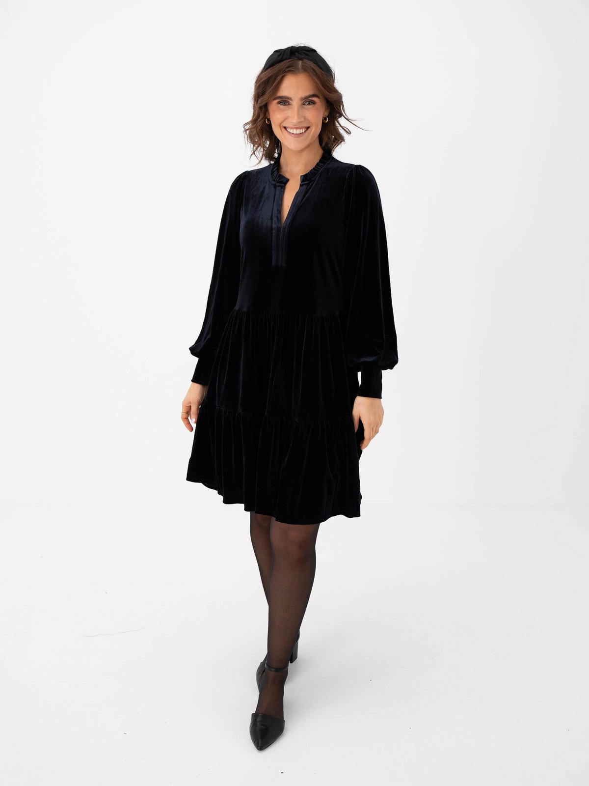 Part Two Viggase Dress Dark Navy