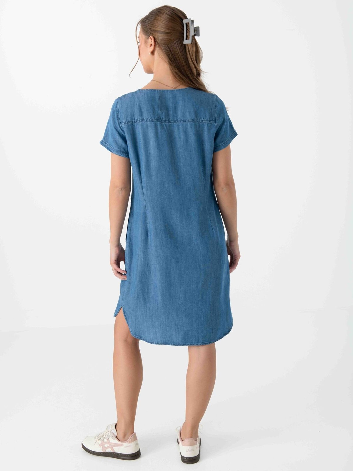 Part Two Kaminas Dress Medium Blue Denim